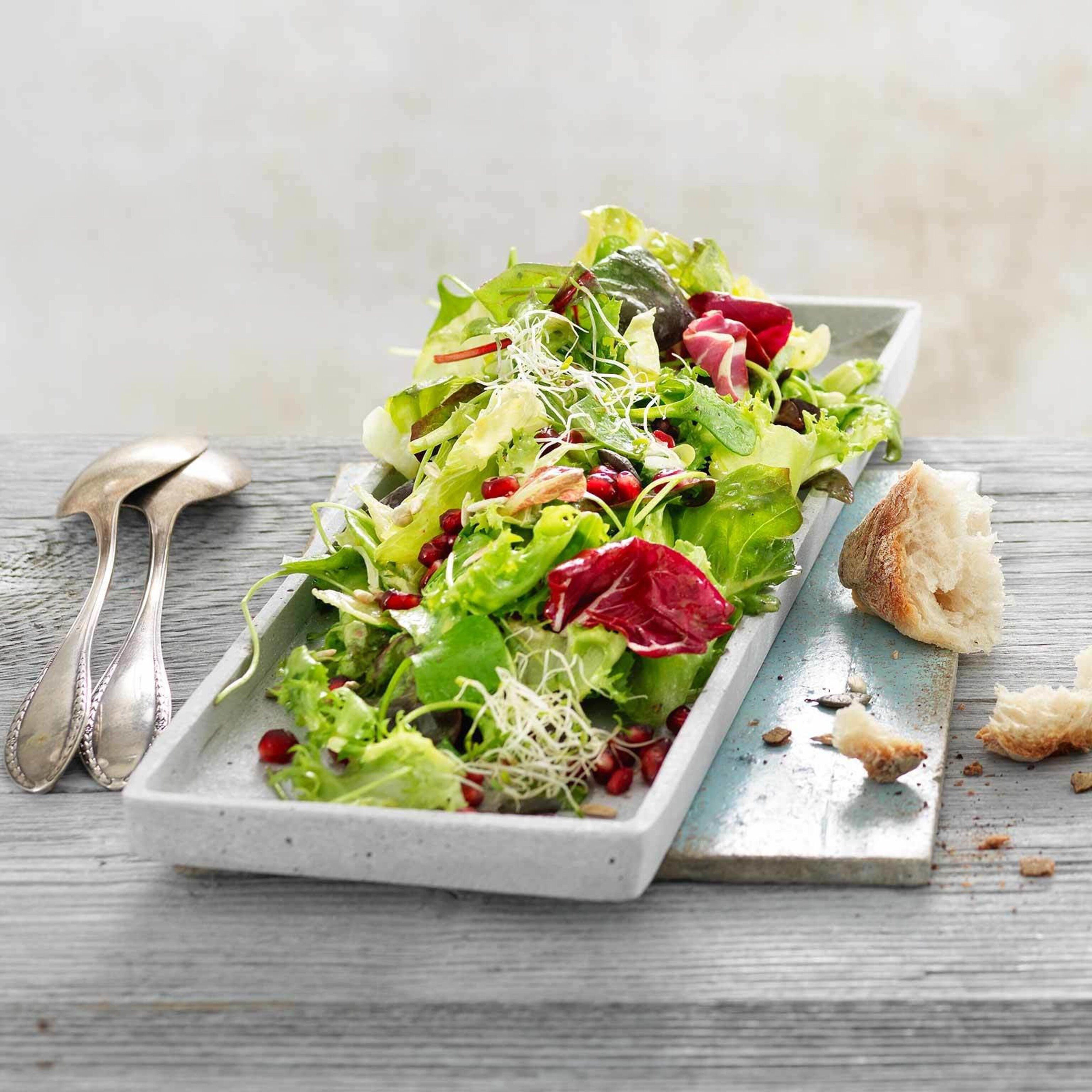 Salade multicolore