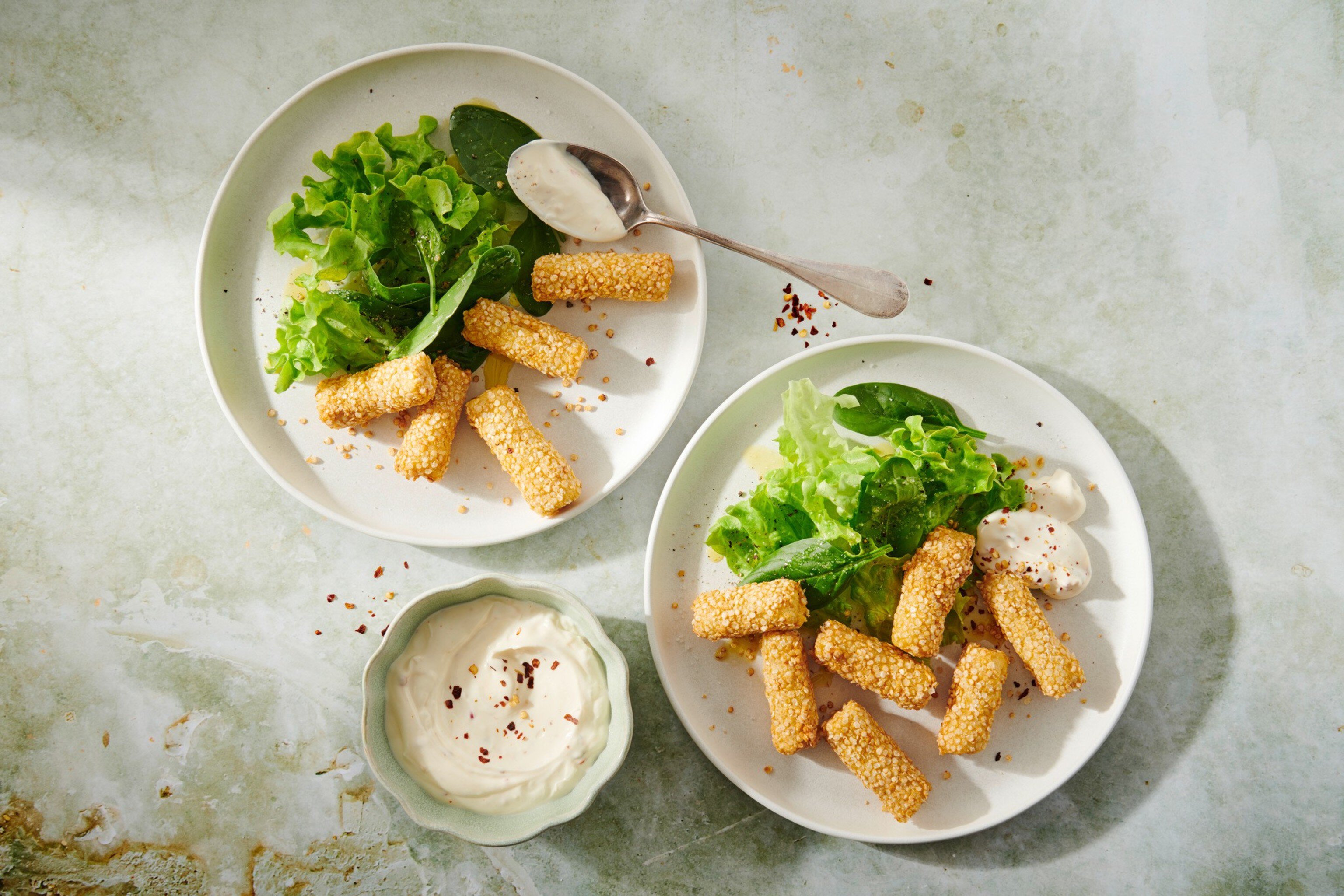 Croquettes au quinoa sans gluten