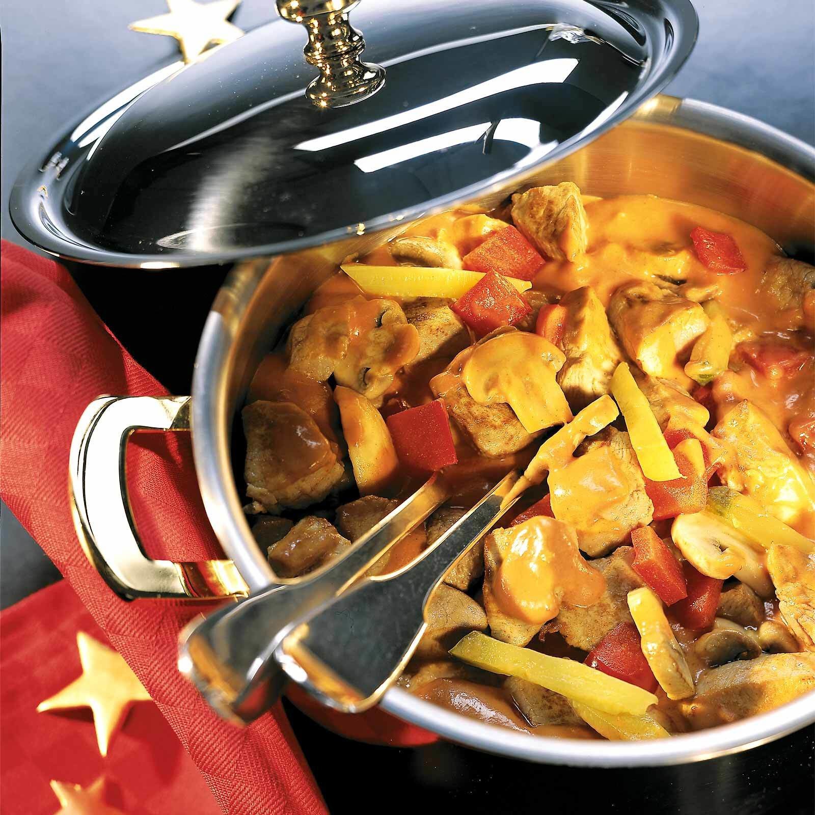 Schweinsfilet Stroganoff