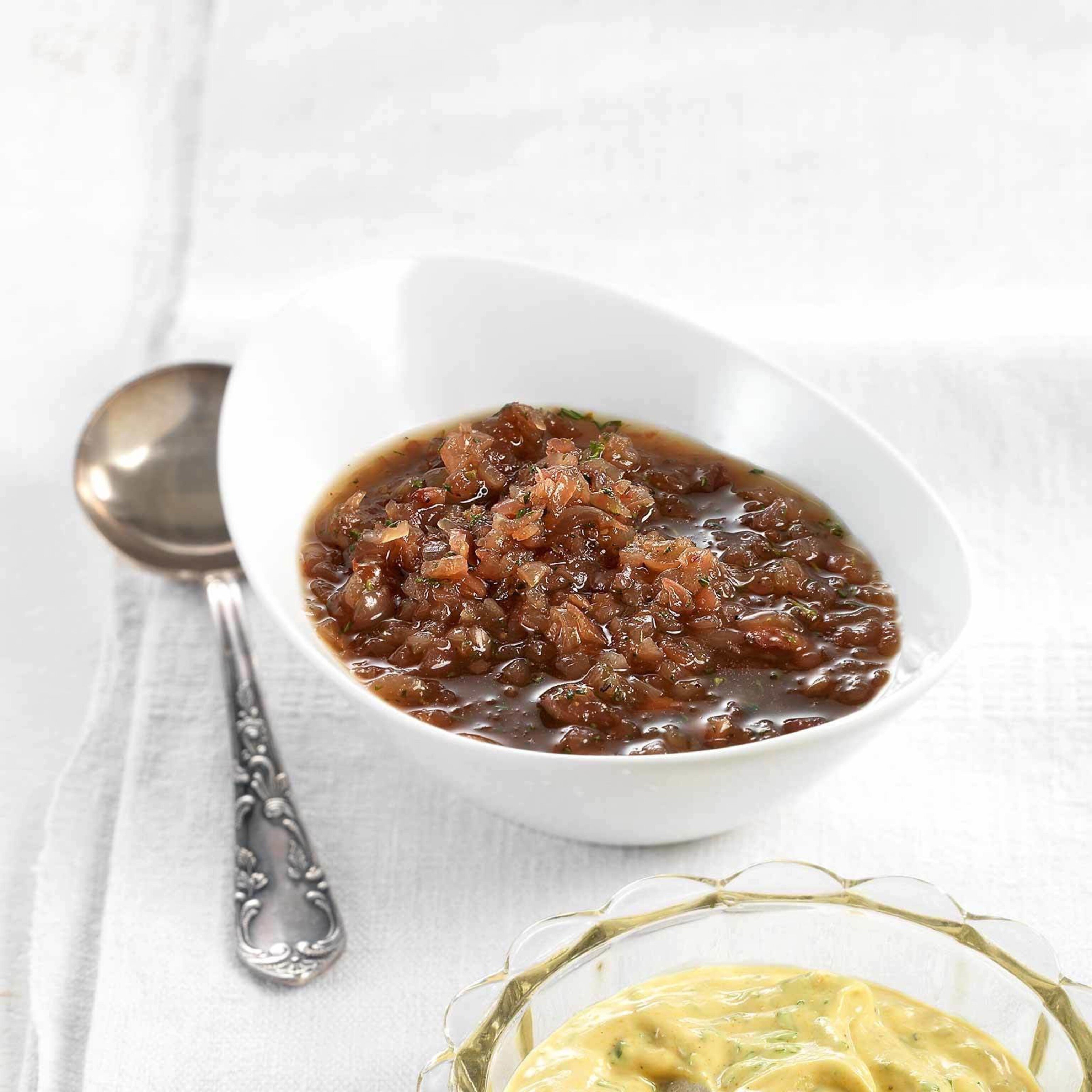 Süss-Saure Zwiebelsauce