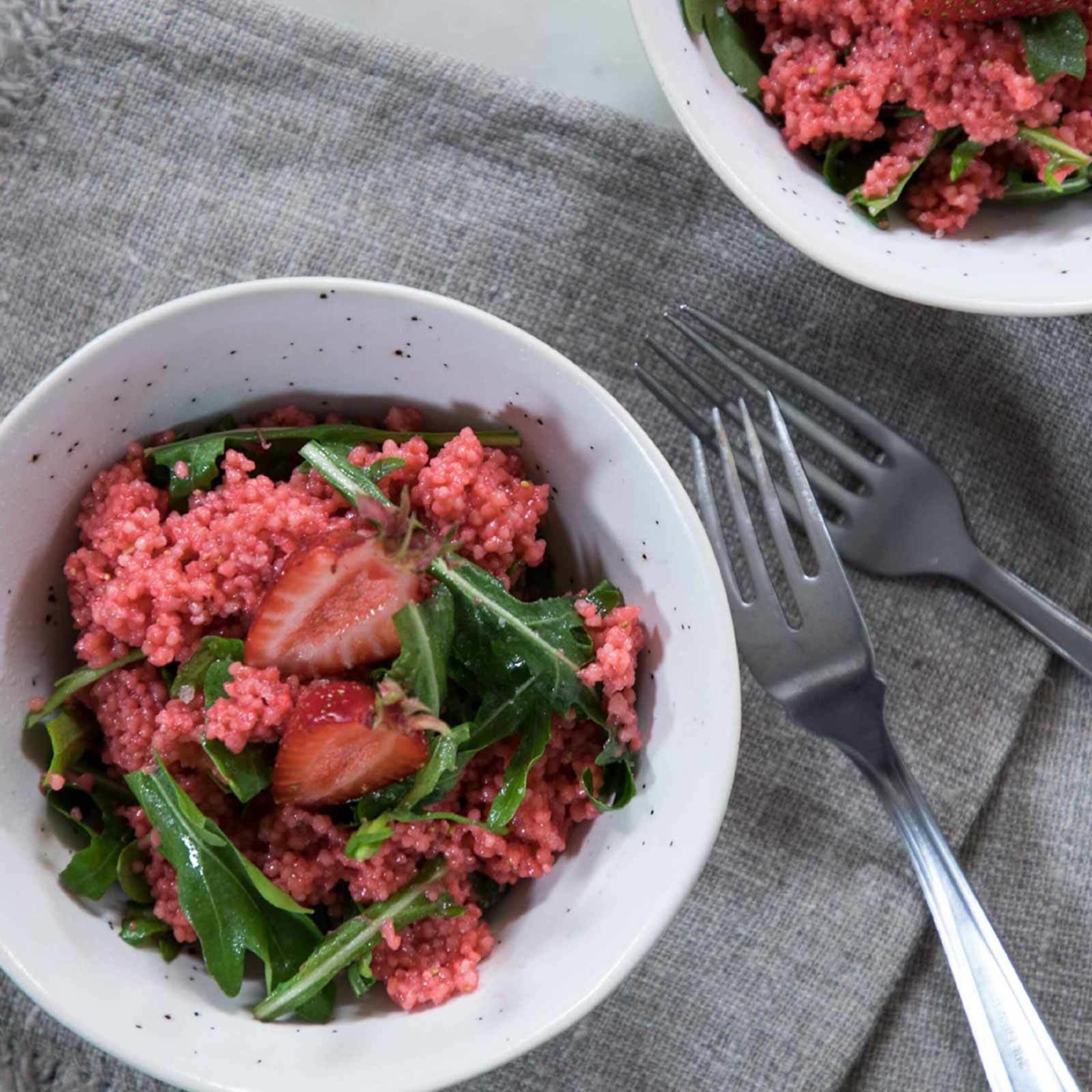 Couscous aux fraises