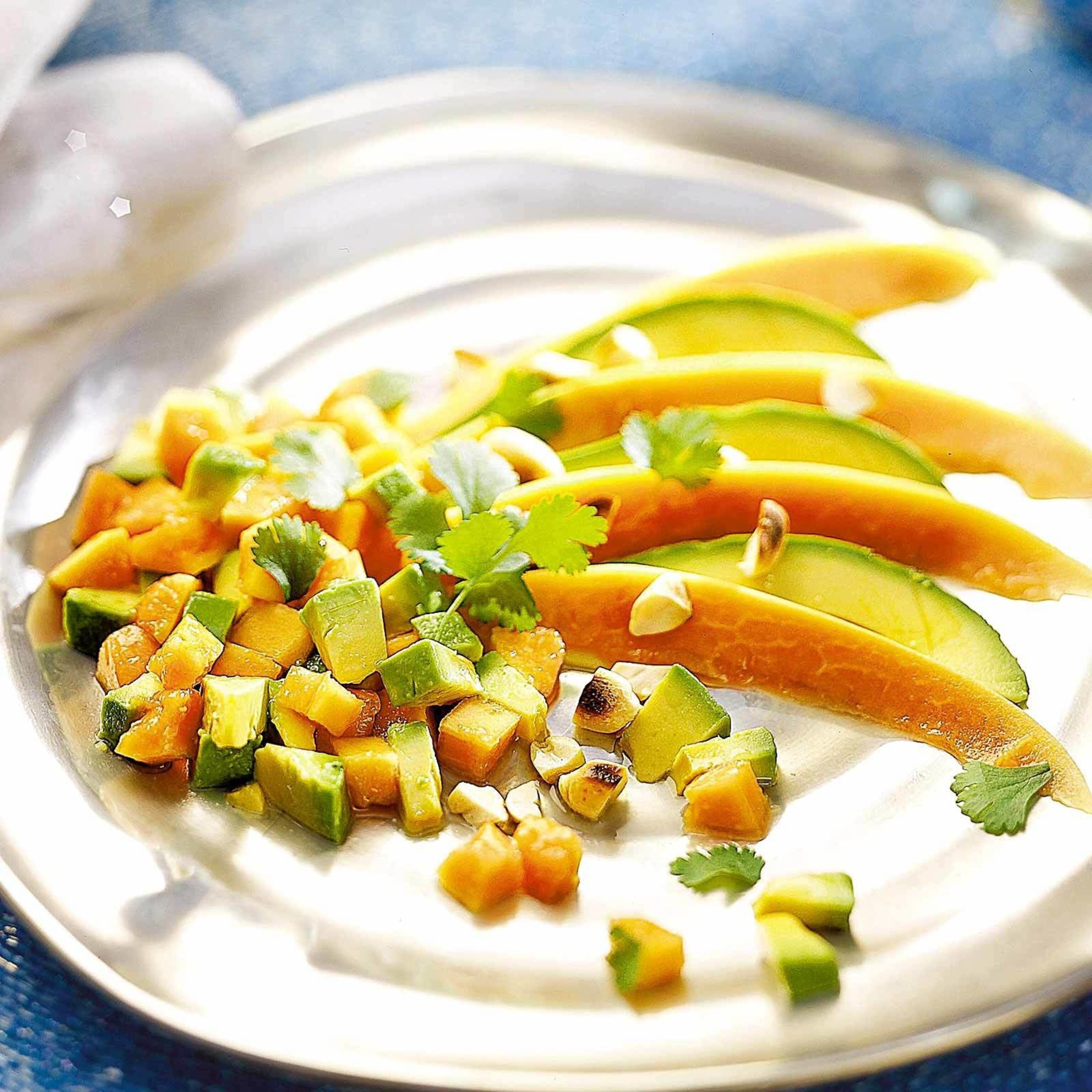Avocado-Papaya-Salat