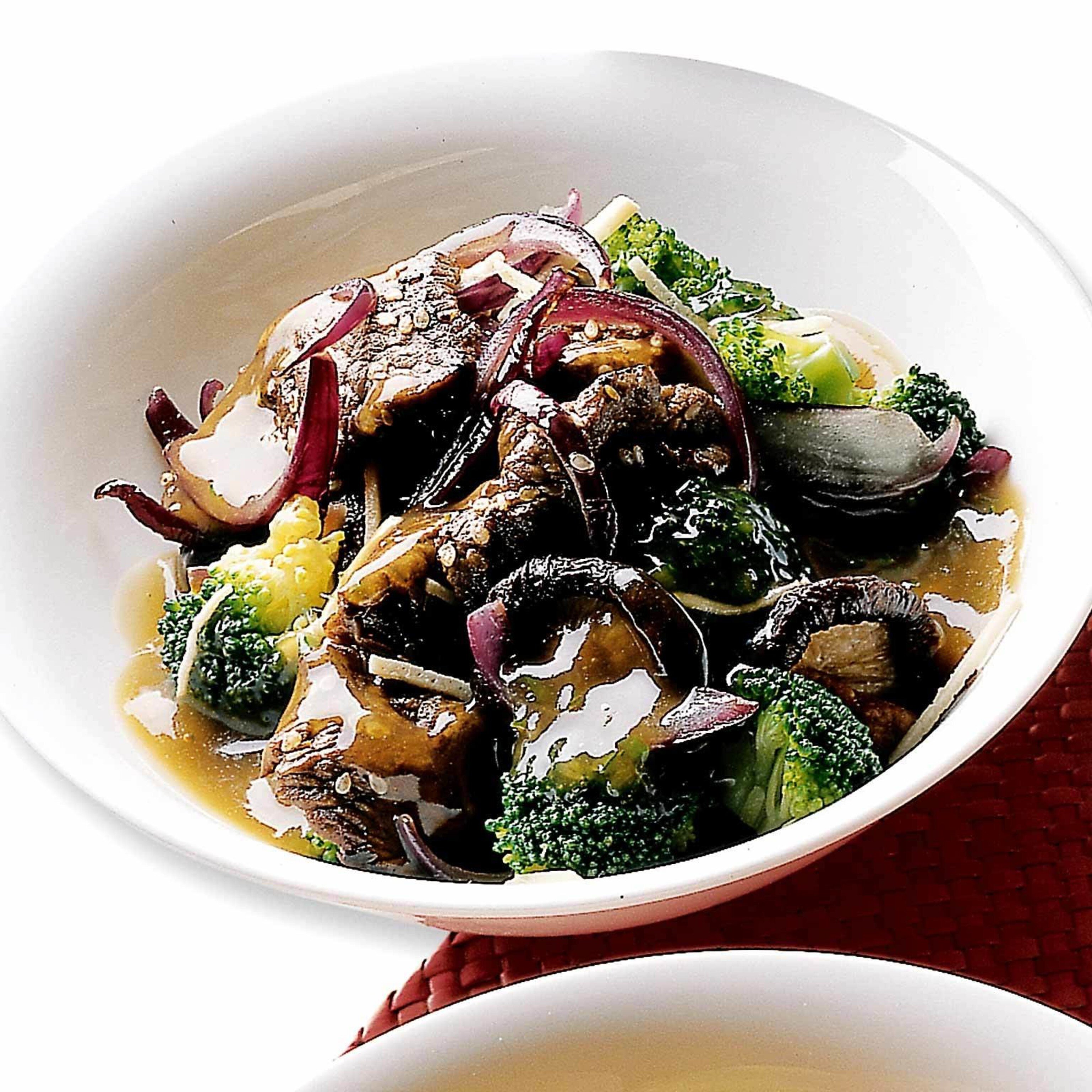 China-Sauce mit Rindfleisch