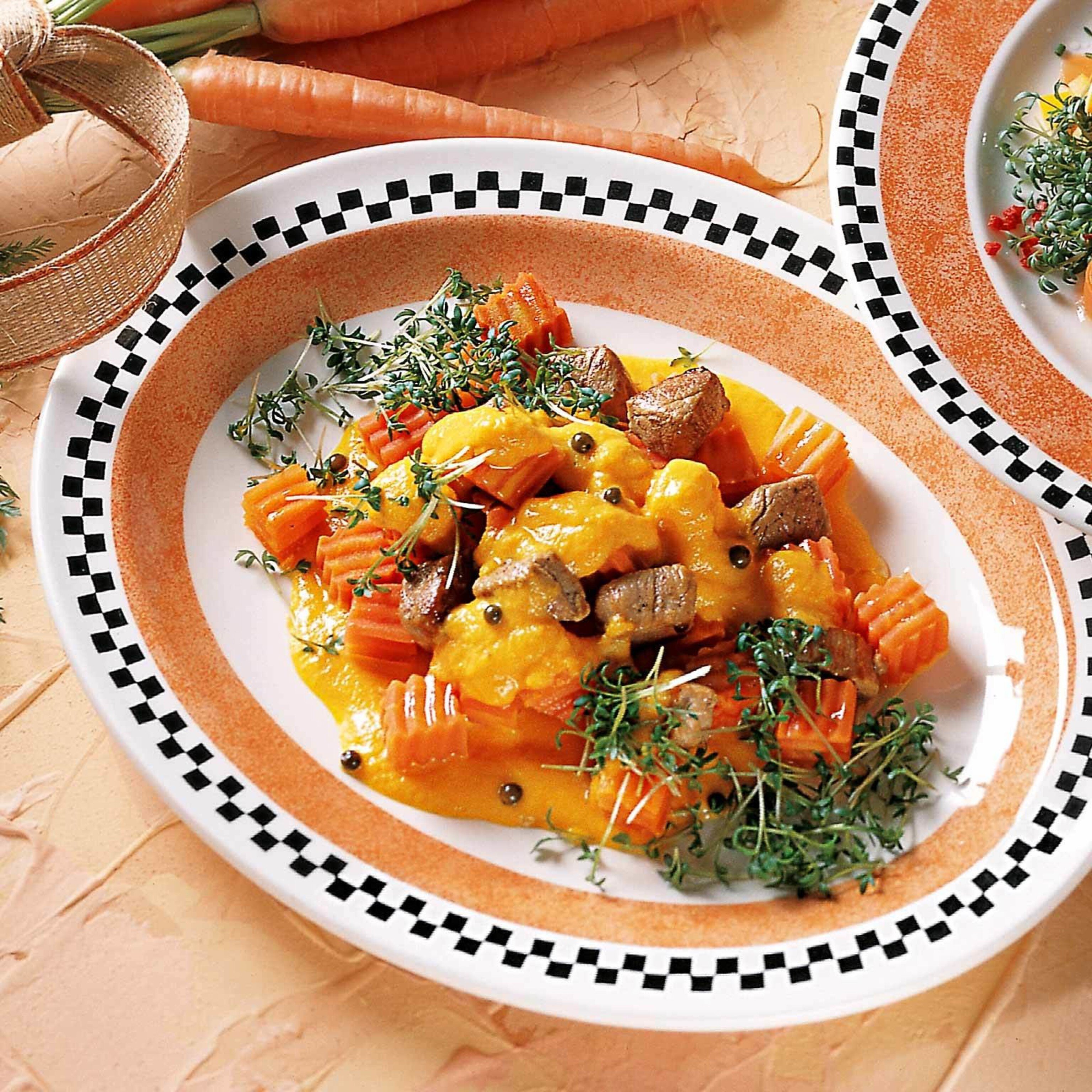 Rüebligemüse mit Schweinsfilet