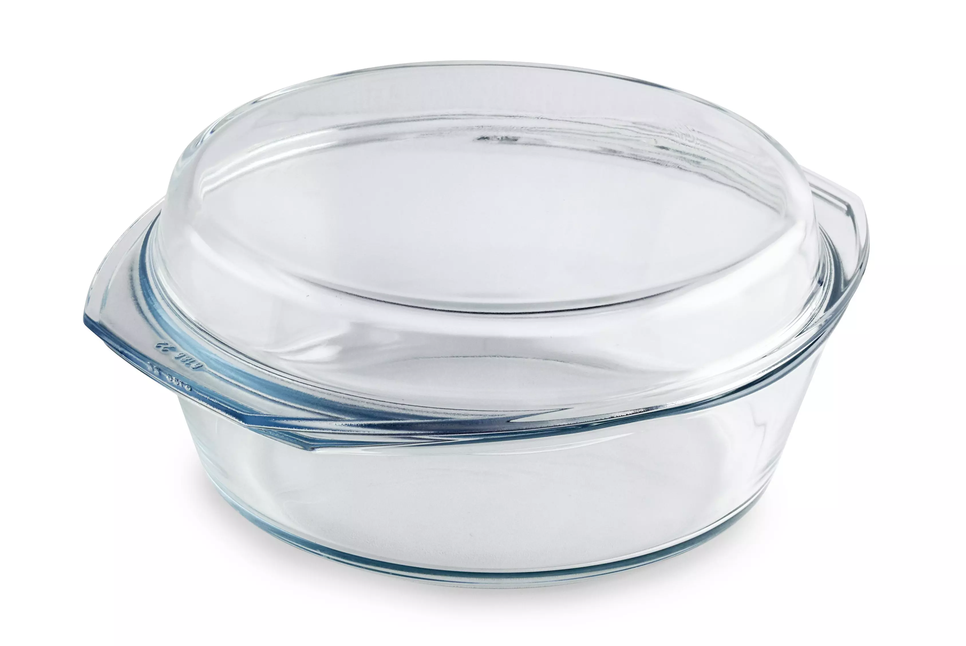 Backform mit Deckel, Glas, 2.5 l