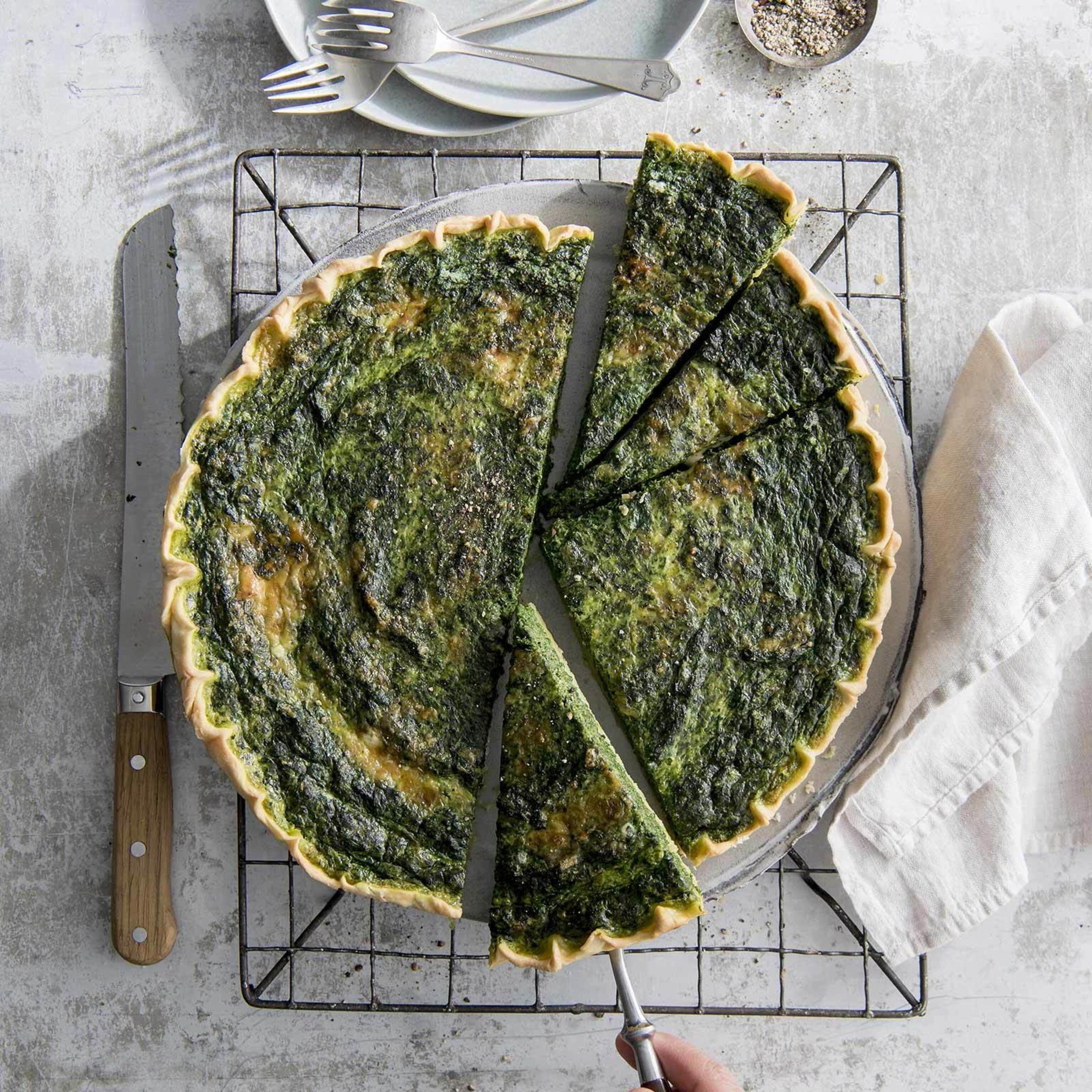Tarte aux épinards