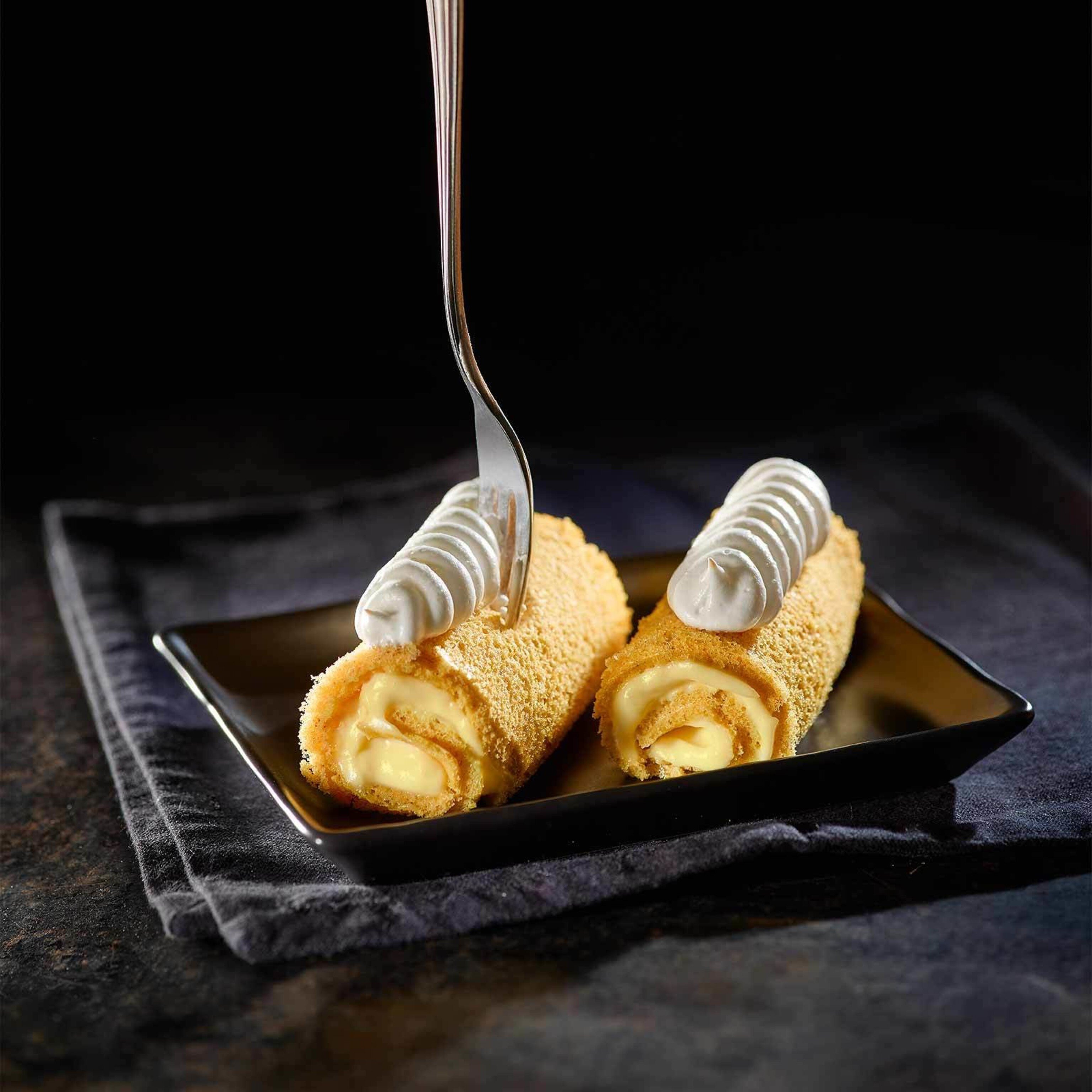 Roulades à l’orange curd