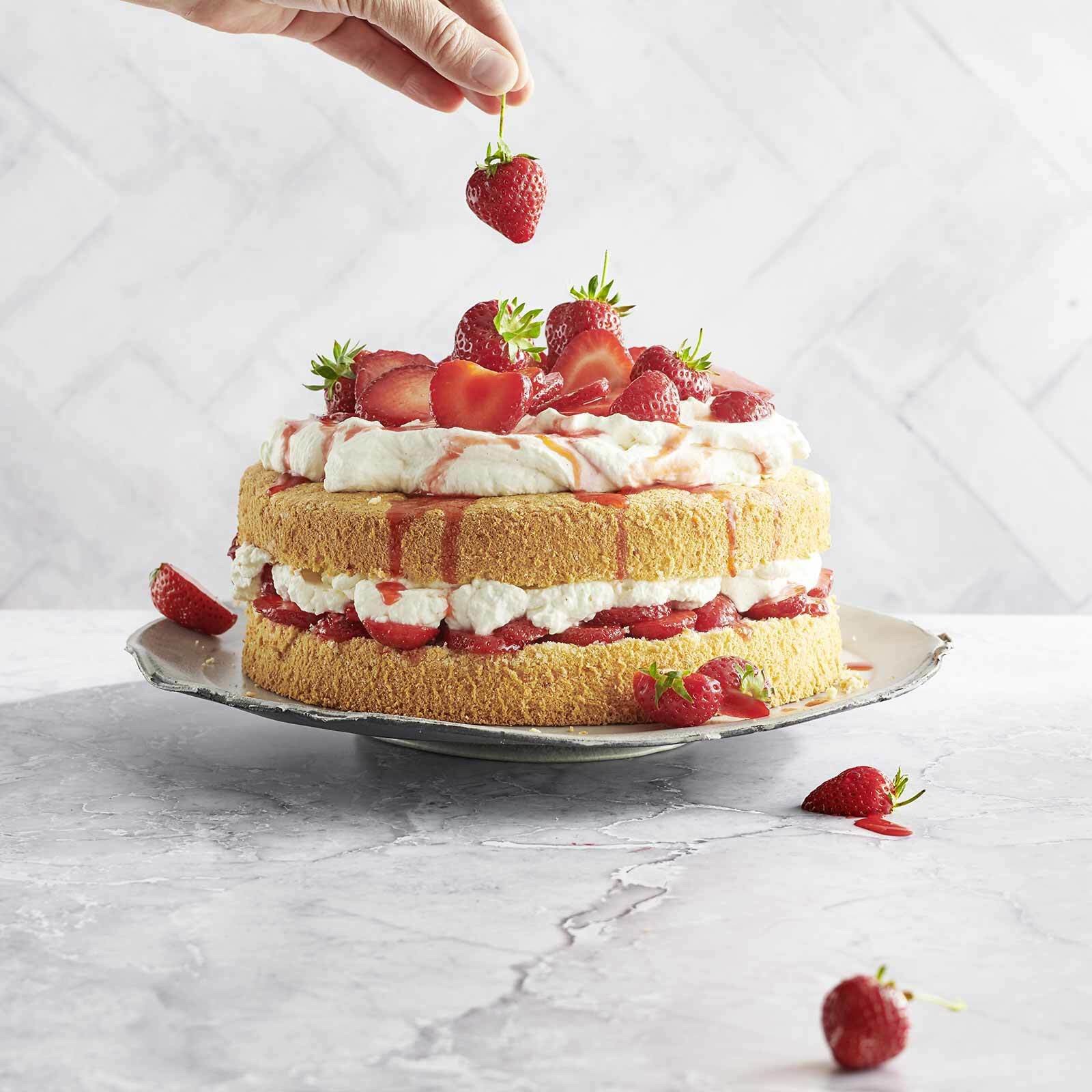 Erdbeertorte