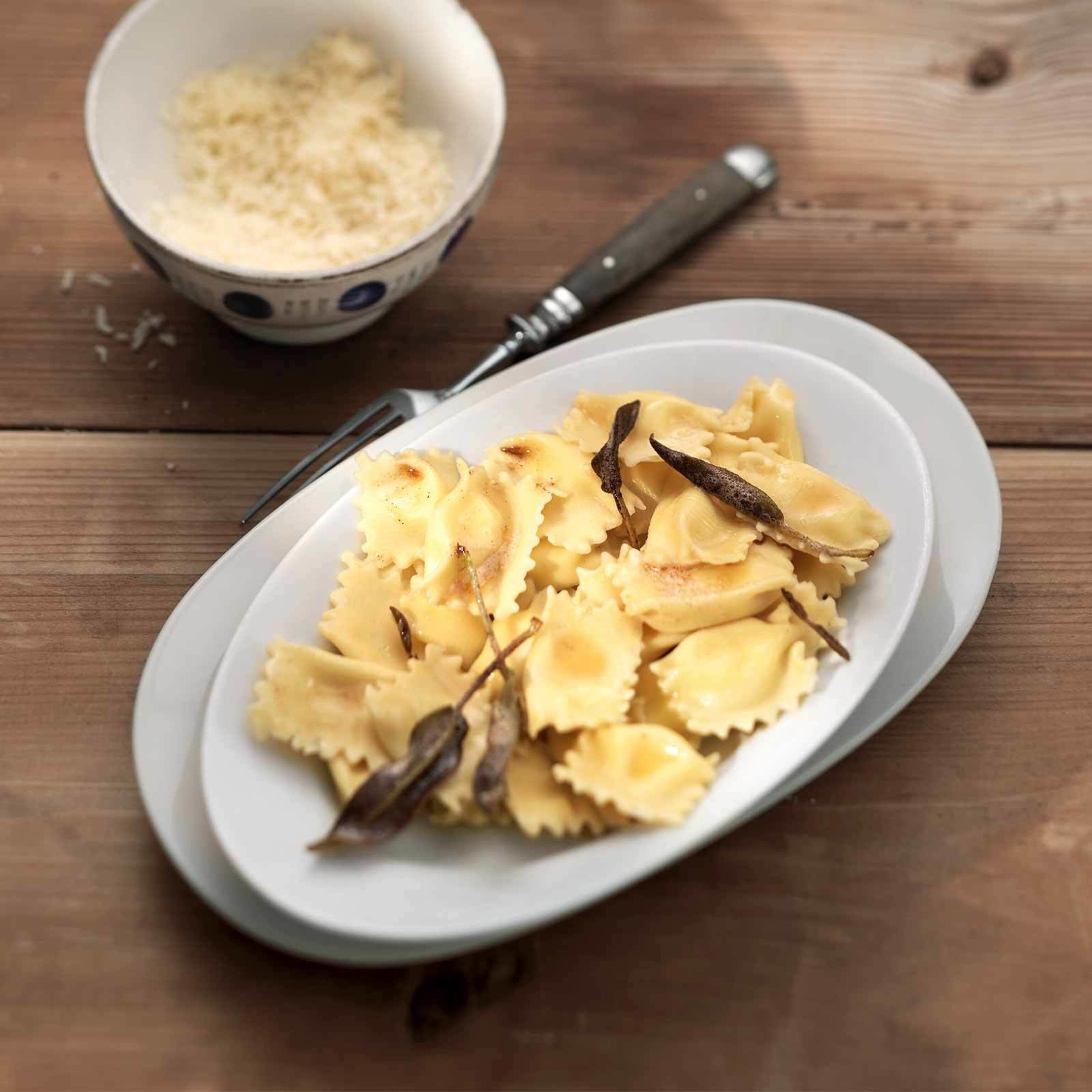 Agnolotti burro e salvia