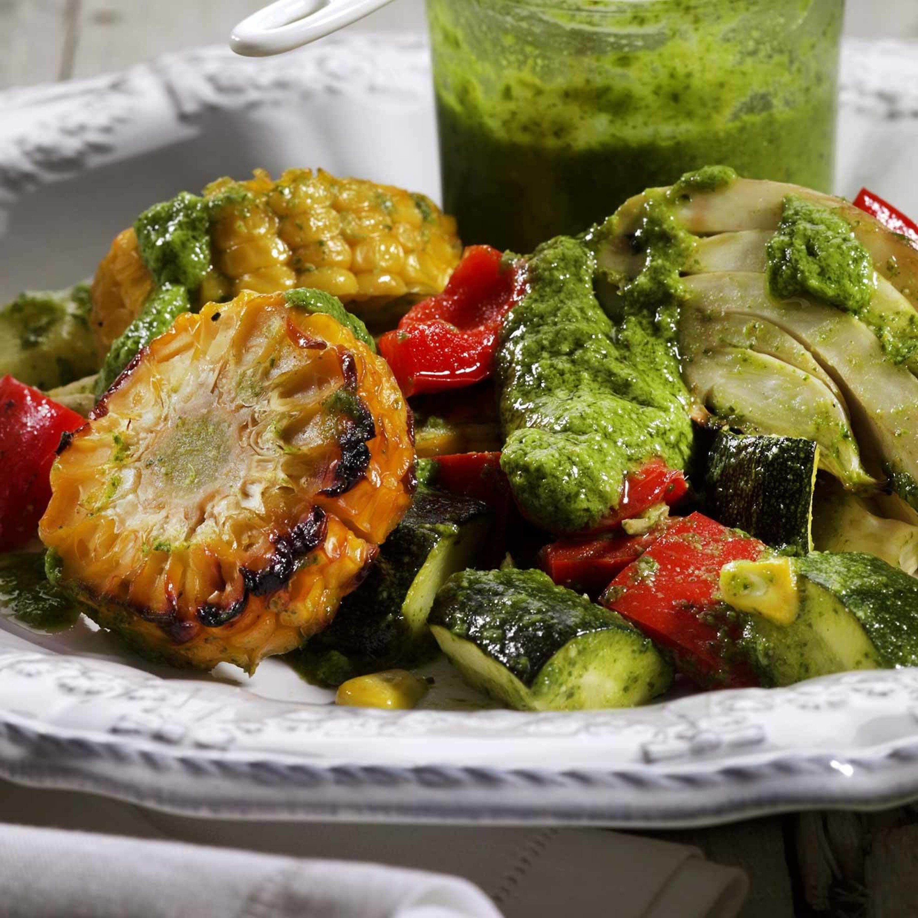 Pesto-Gemüse