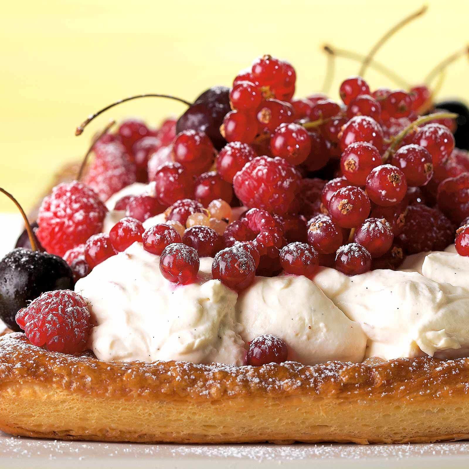 Tarte aux fruits rouges