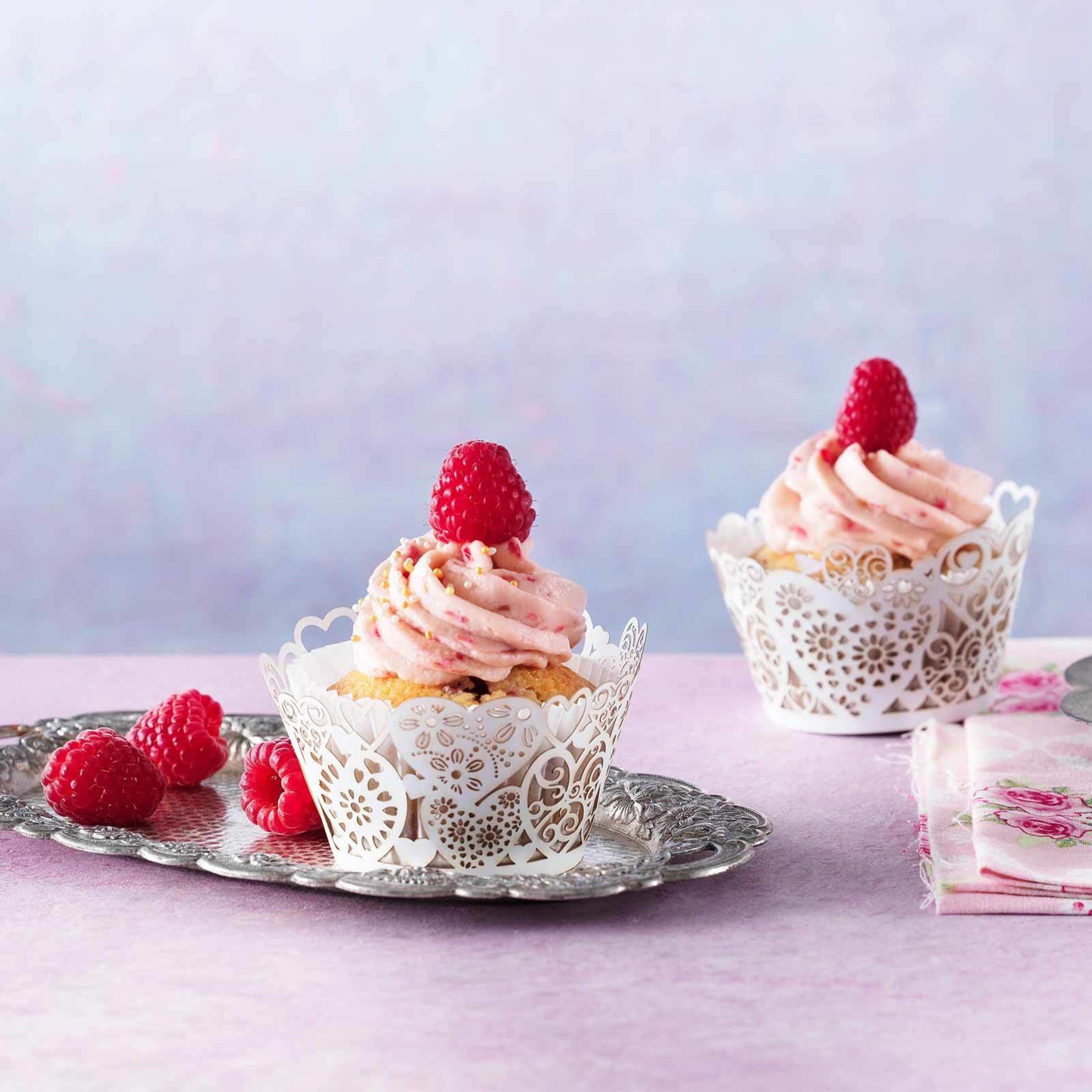 Himbeer-Cupcakes