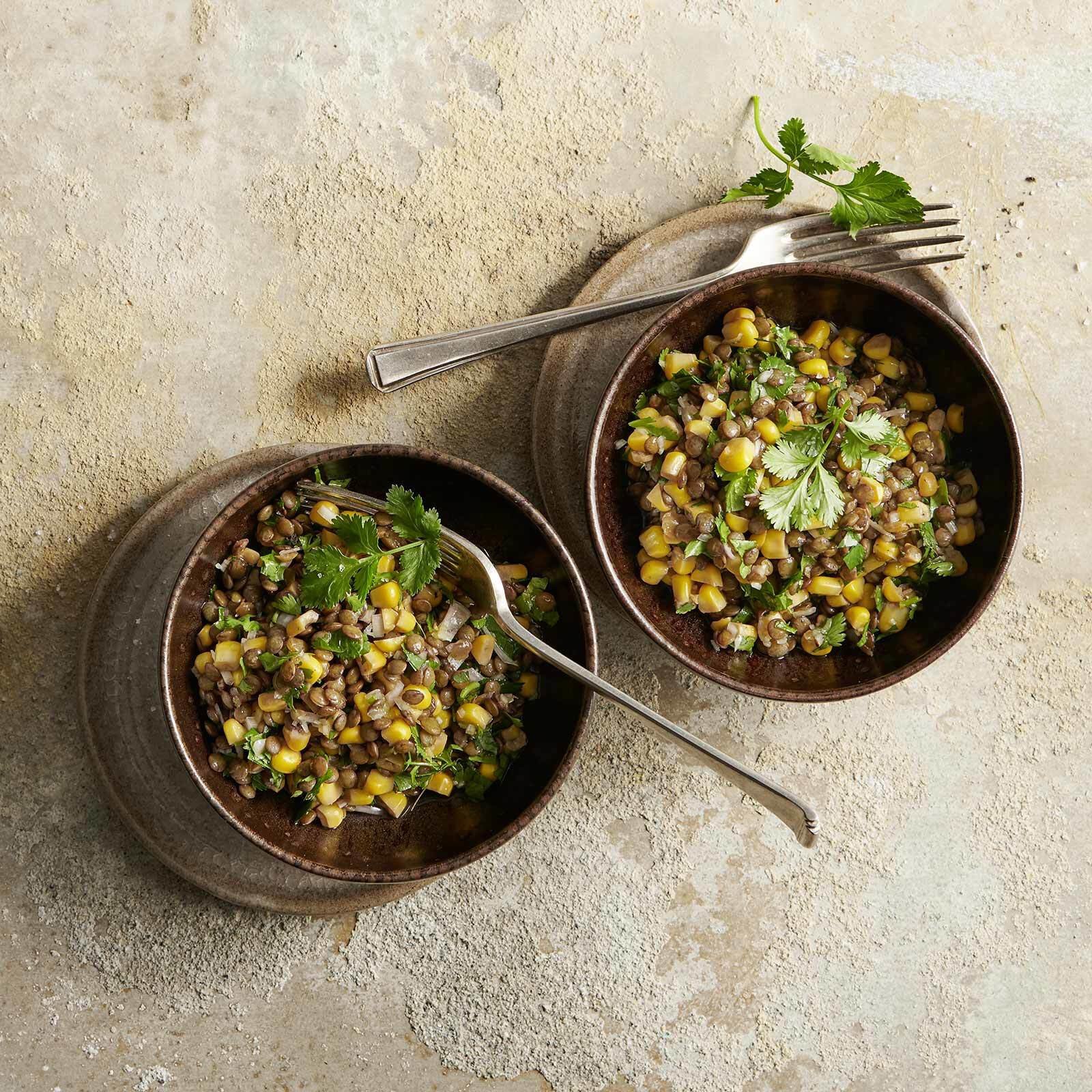 Linsen-Mais-Salat