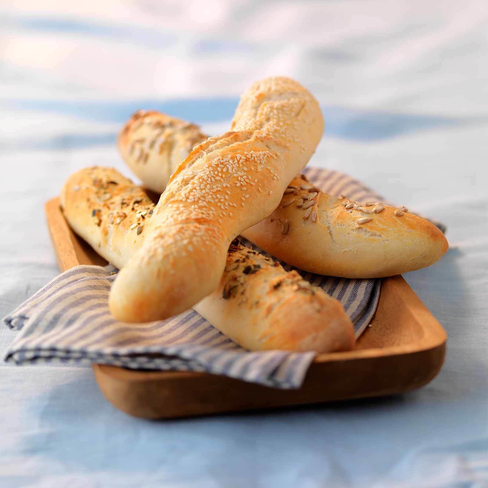 Baguettes aux graines