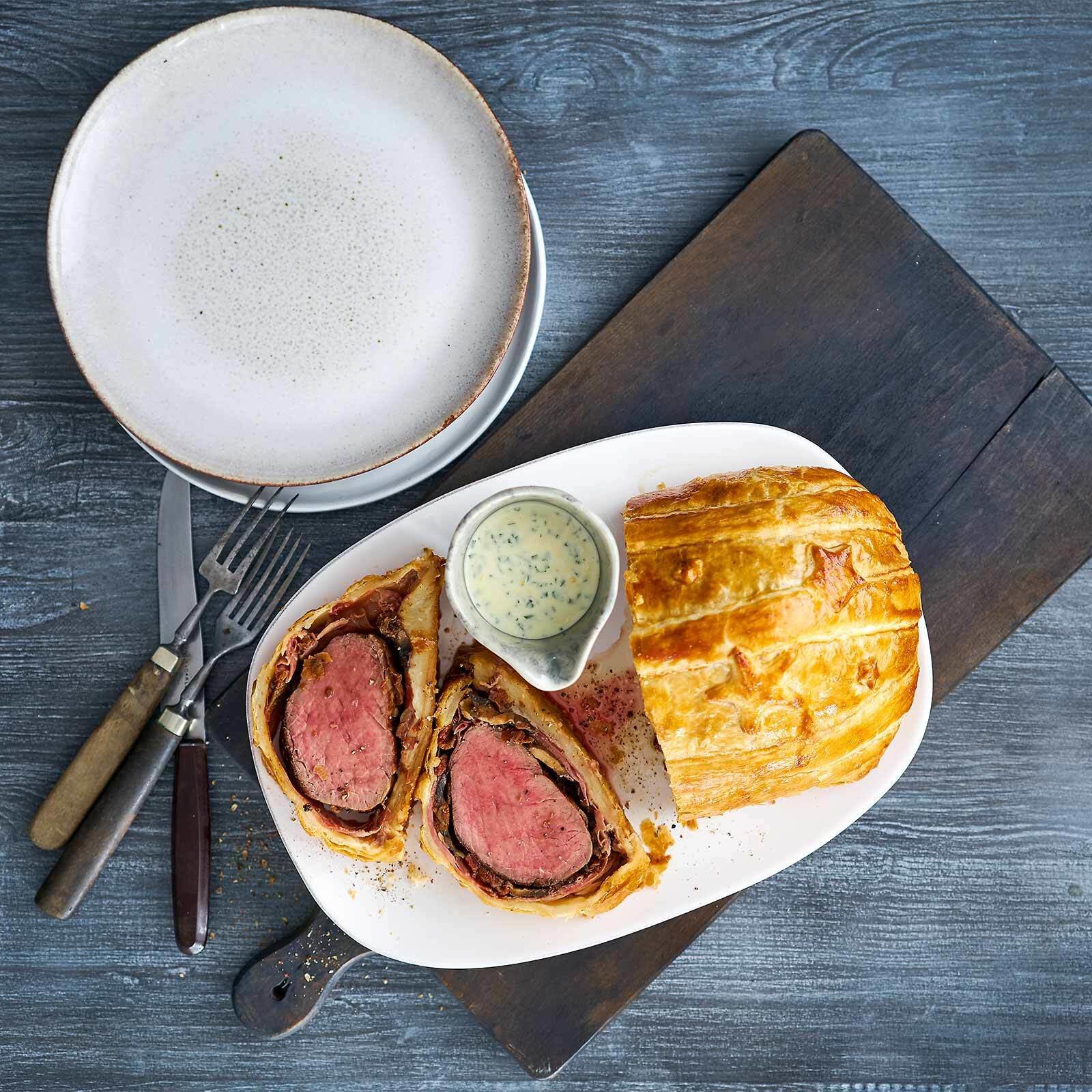 Kalbsfilet im Teig