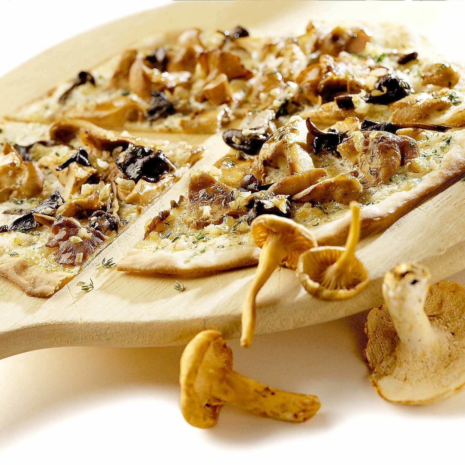 Galettes aux champignons