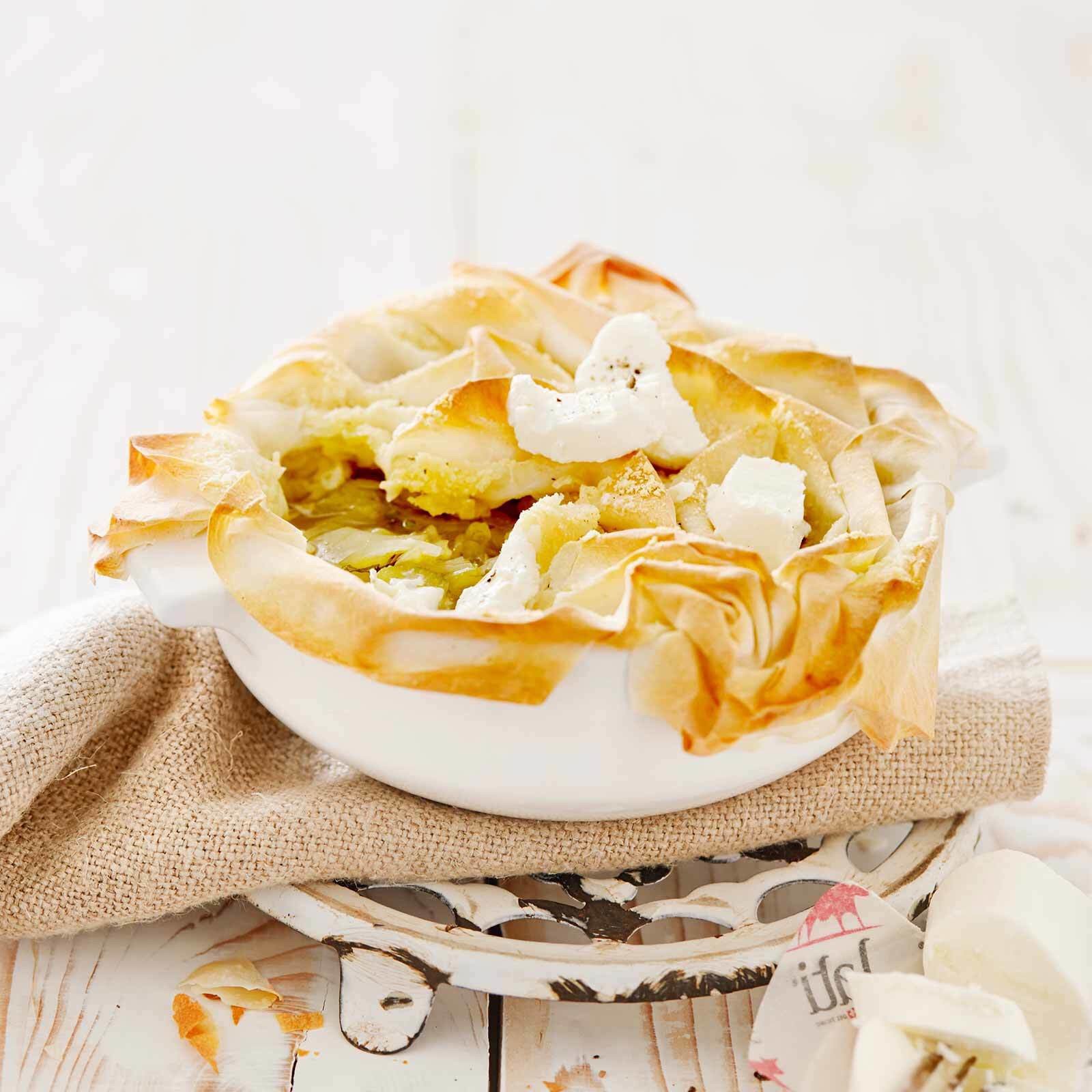 Fenchelsuppe mit Knusperhaube