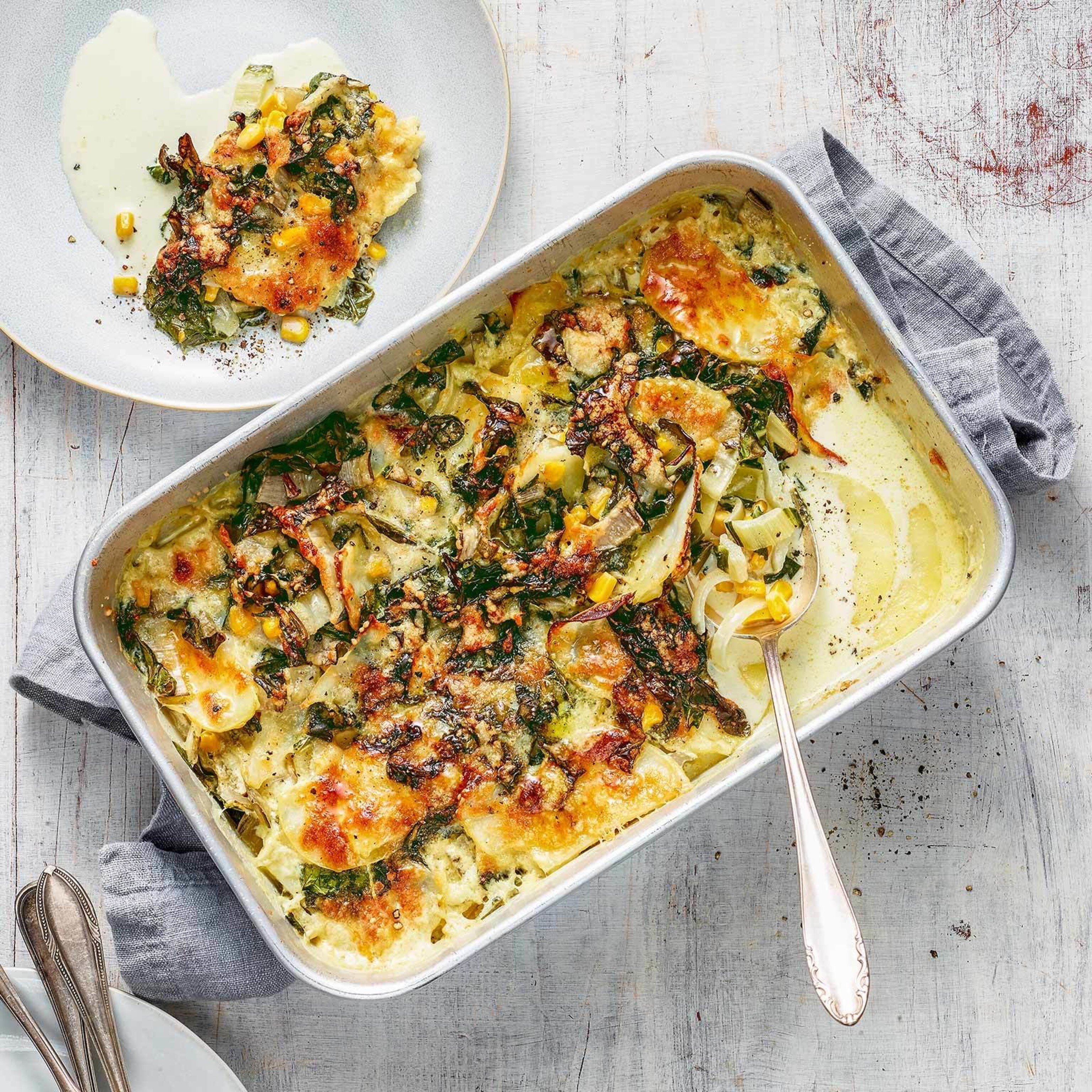 Gratin de côtes de bettes