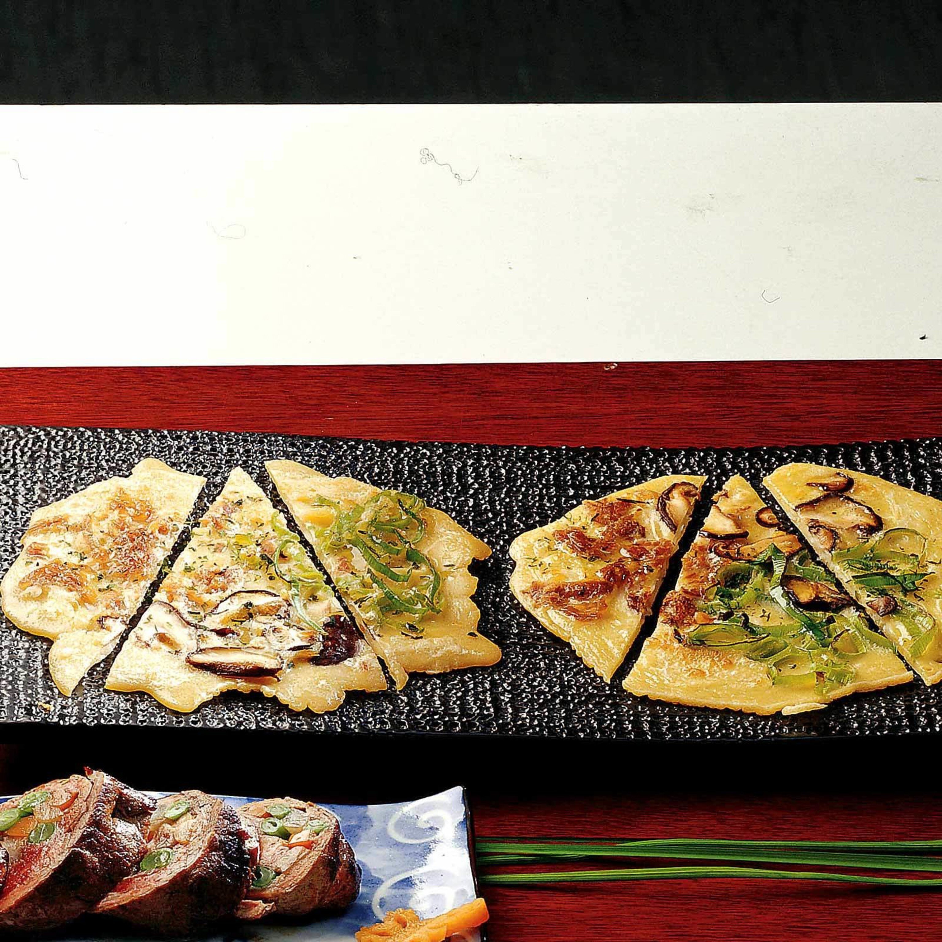 Okonomiyaki (japanische Omeletten)