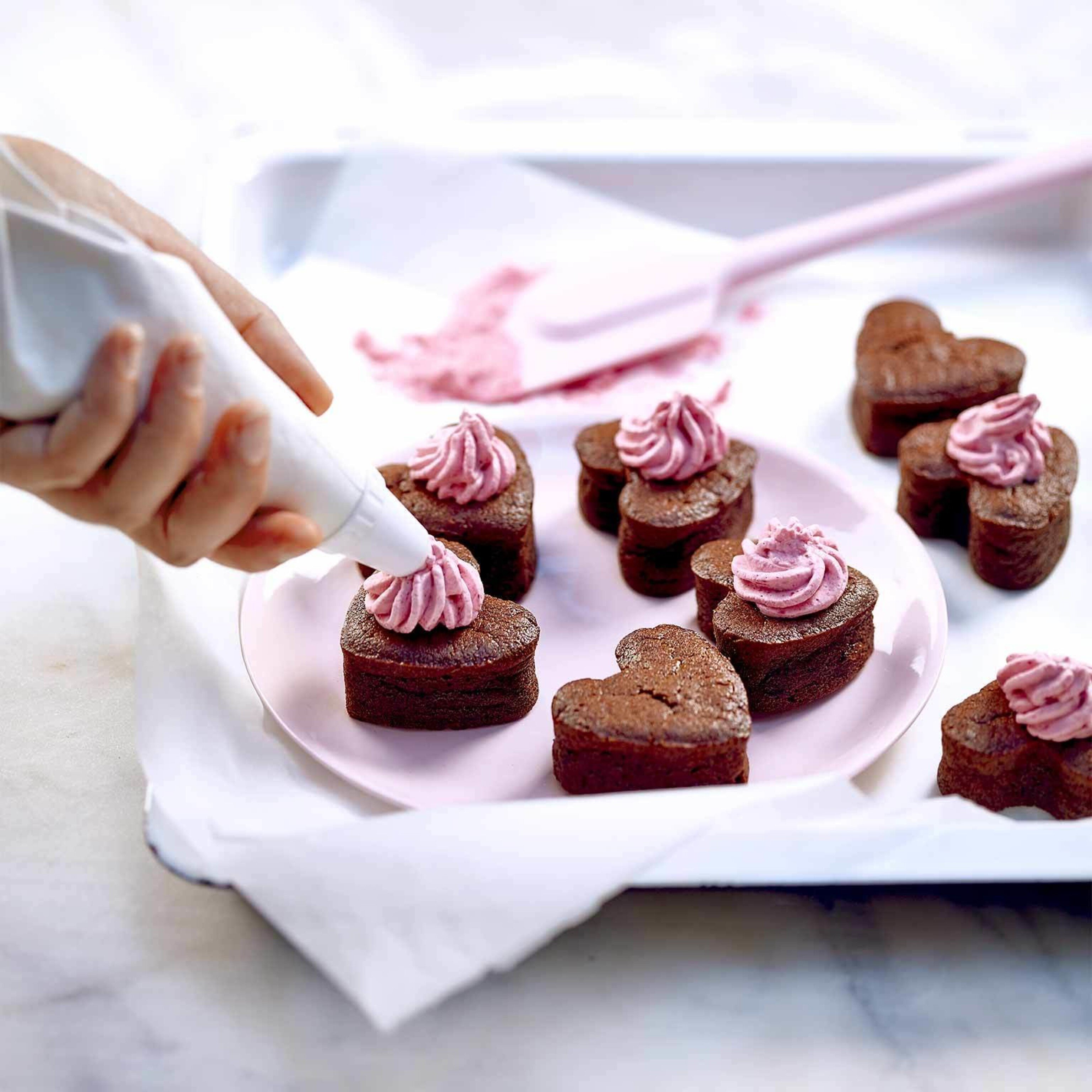 Herz-Muffins
