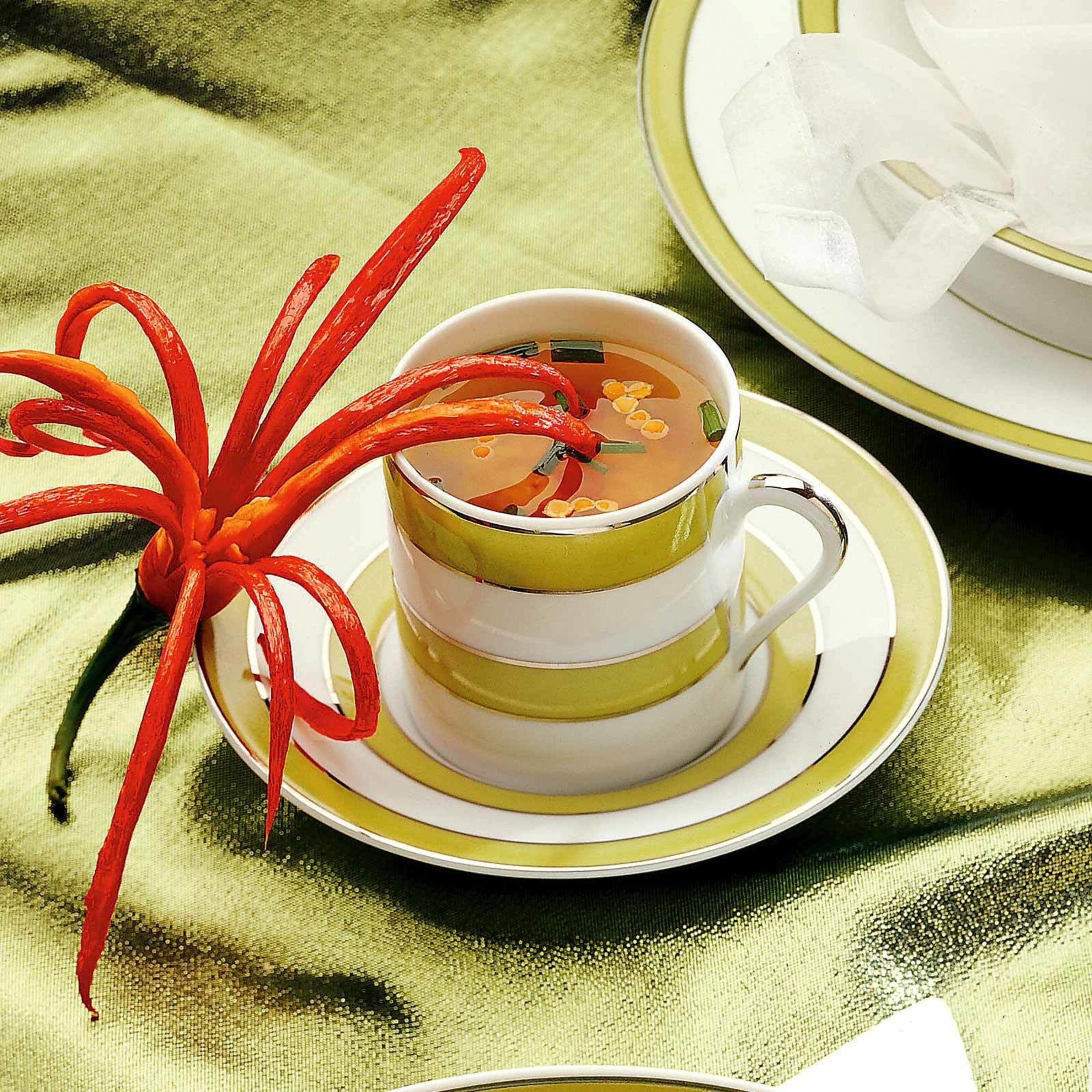 Ingwersuppe mit Linsen