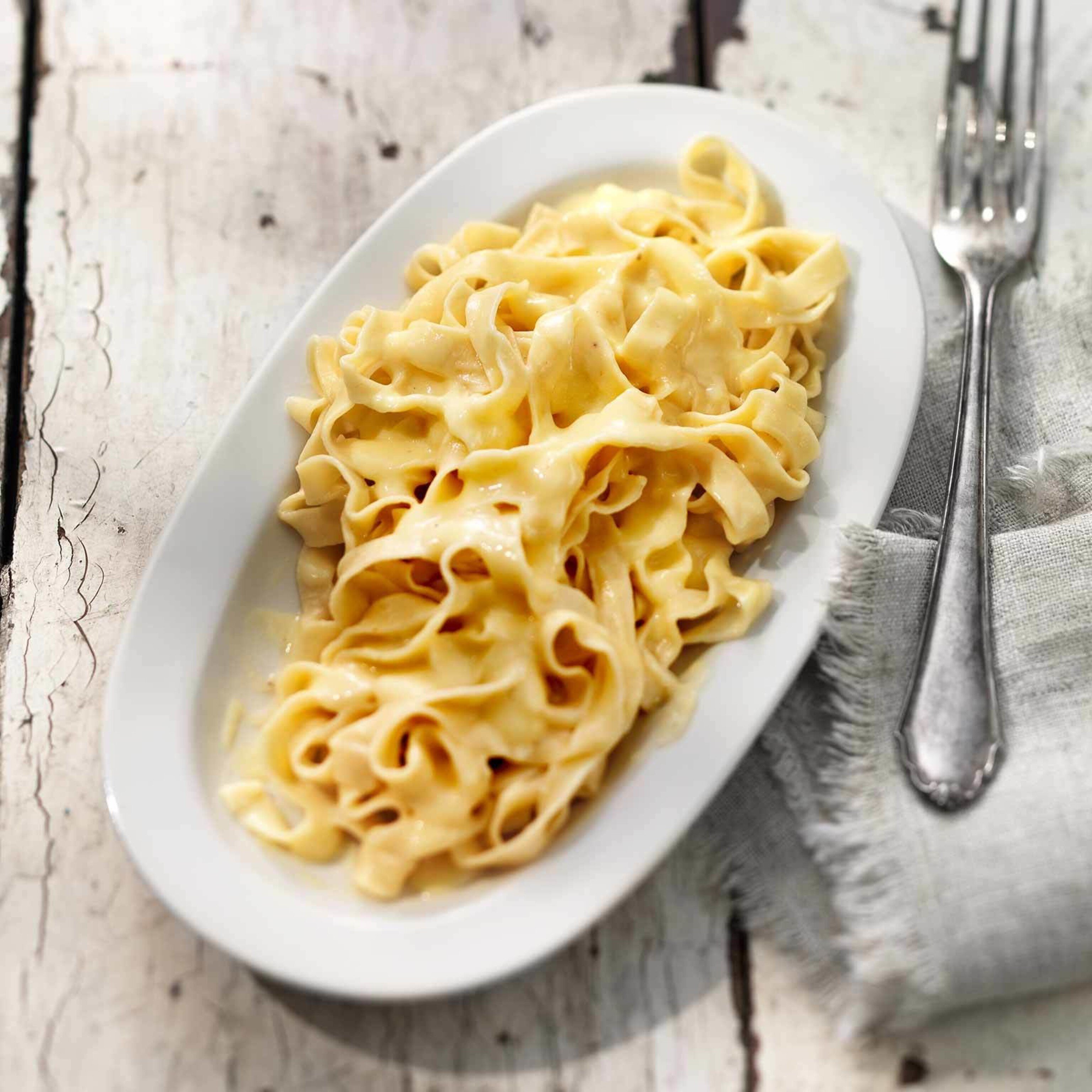 Tagliatelle con fonduta