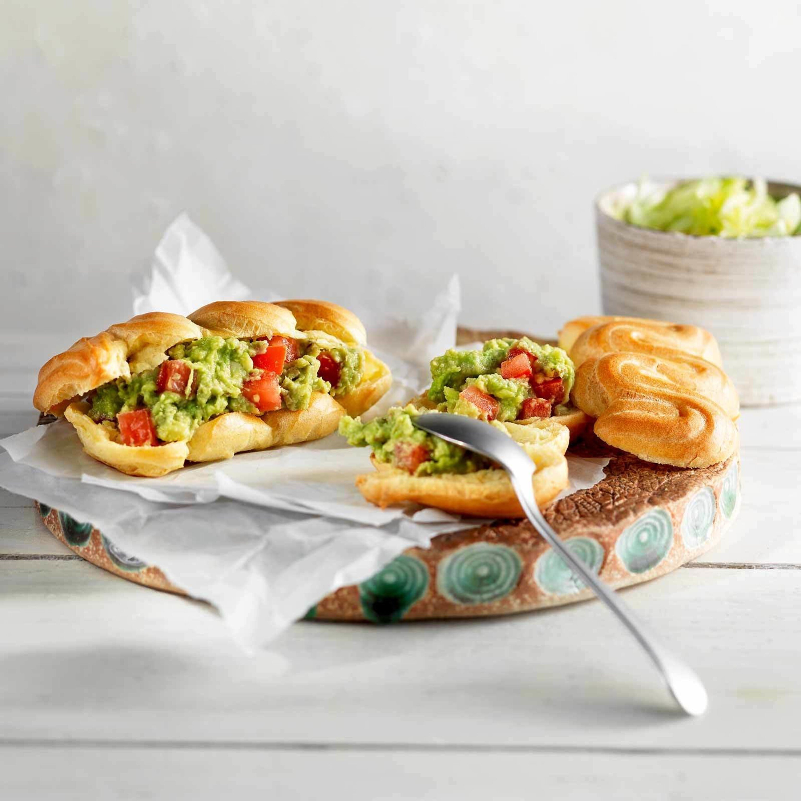 Éclairs farcis à l’avocat