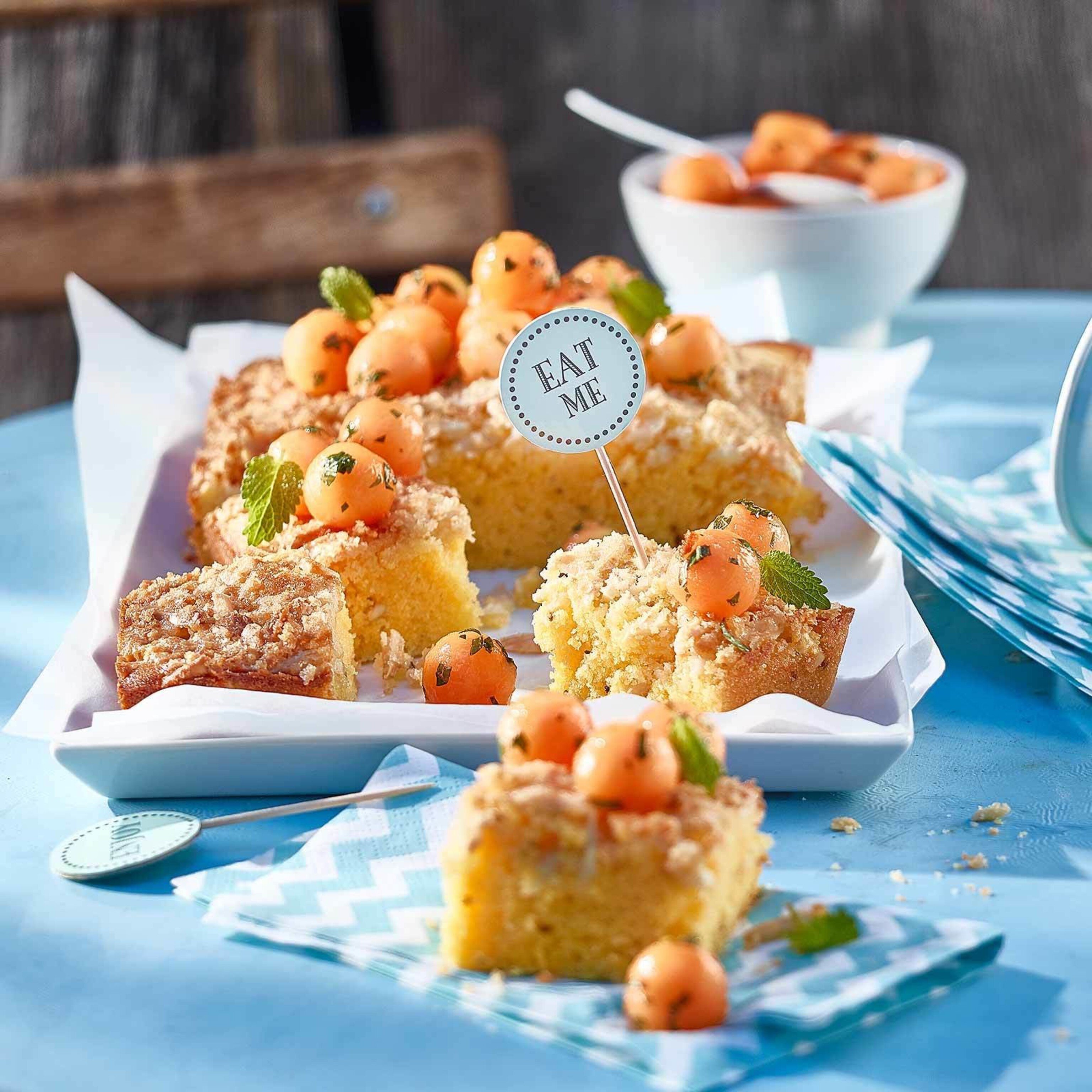 Crumble de melon