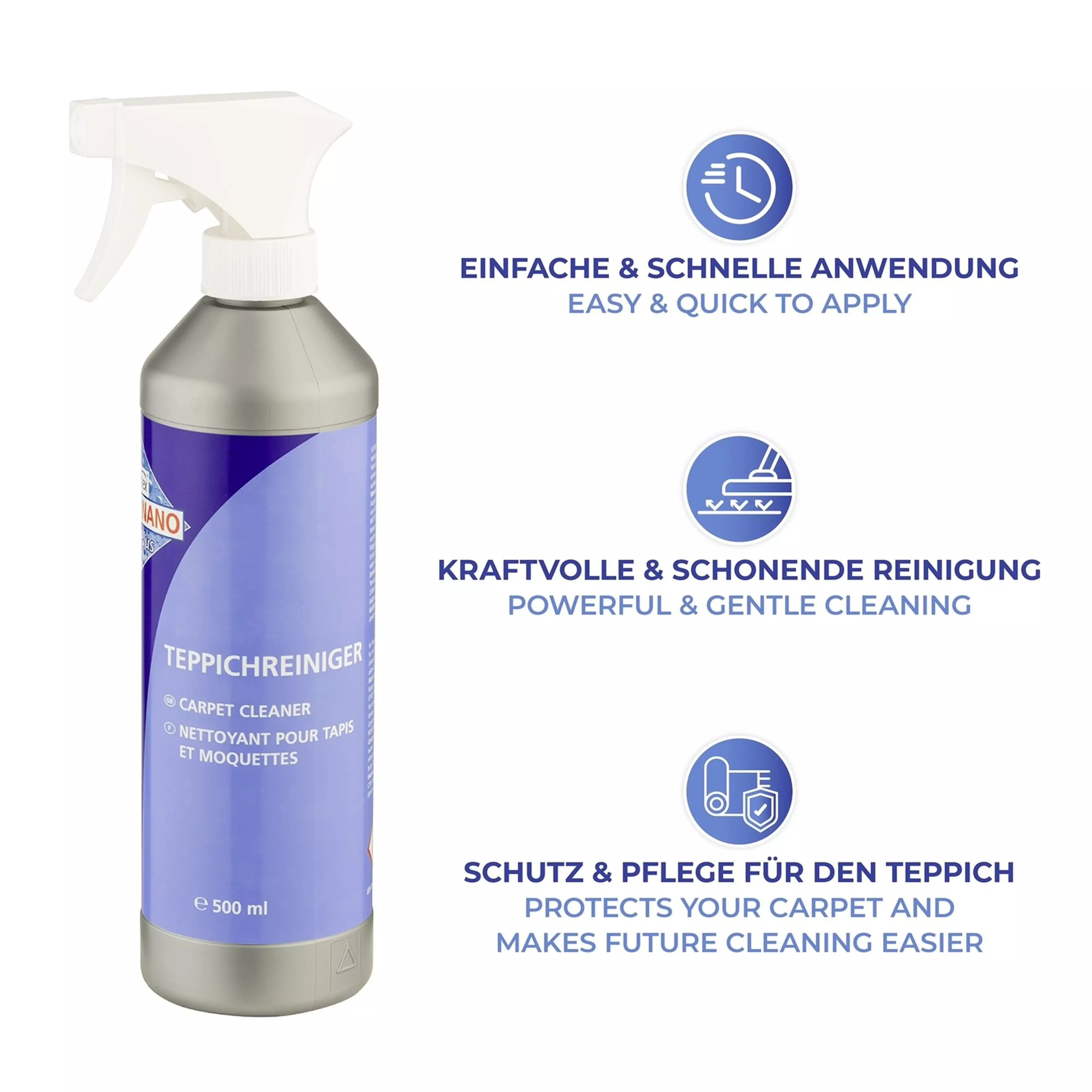 Nano Teppichreiniger, 500 ml