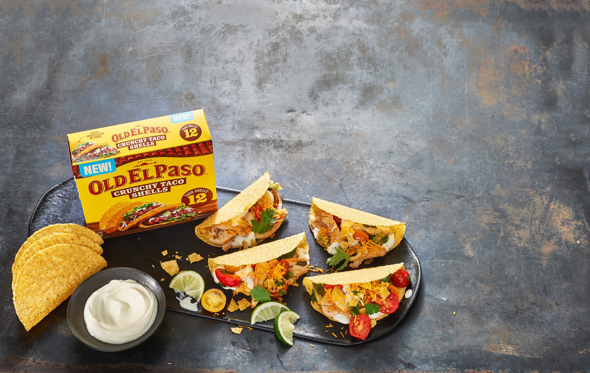 Knusprige Poulet-Tacos