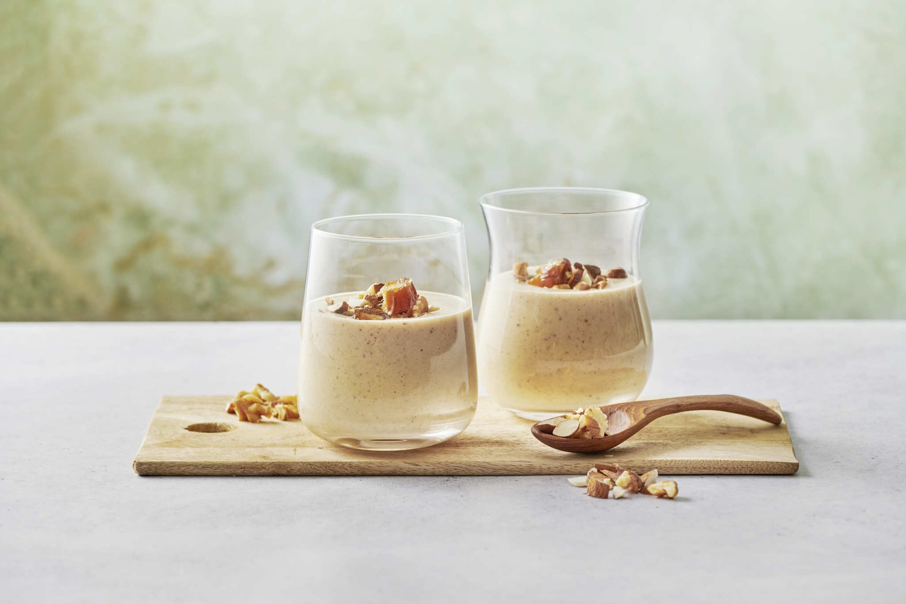 Smoothie au son d’avoine et aux noix