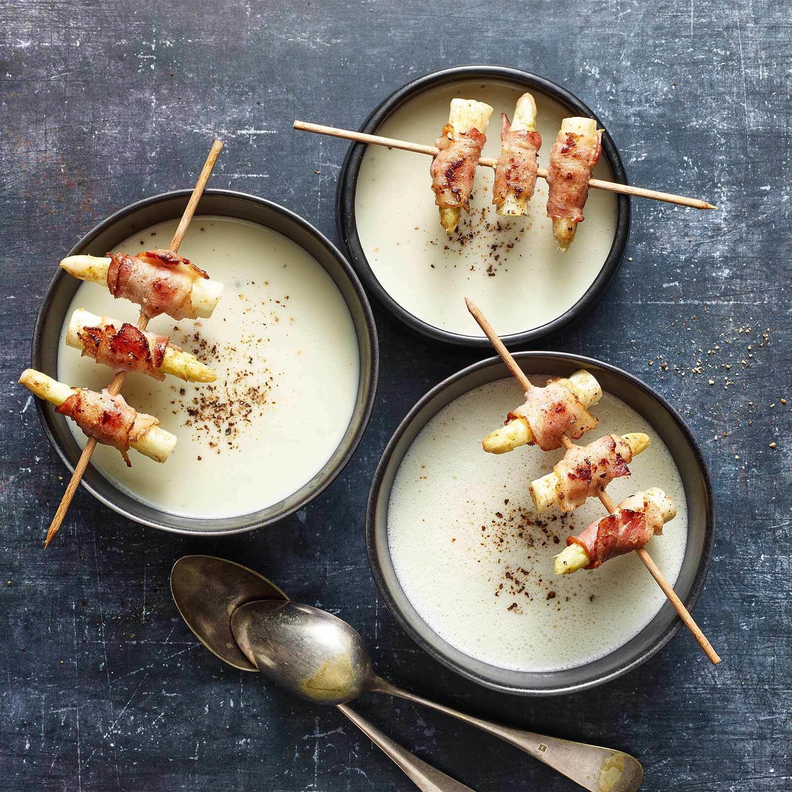 Spargelcremesuppe