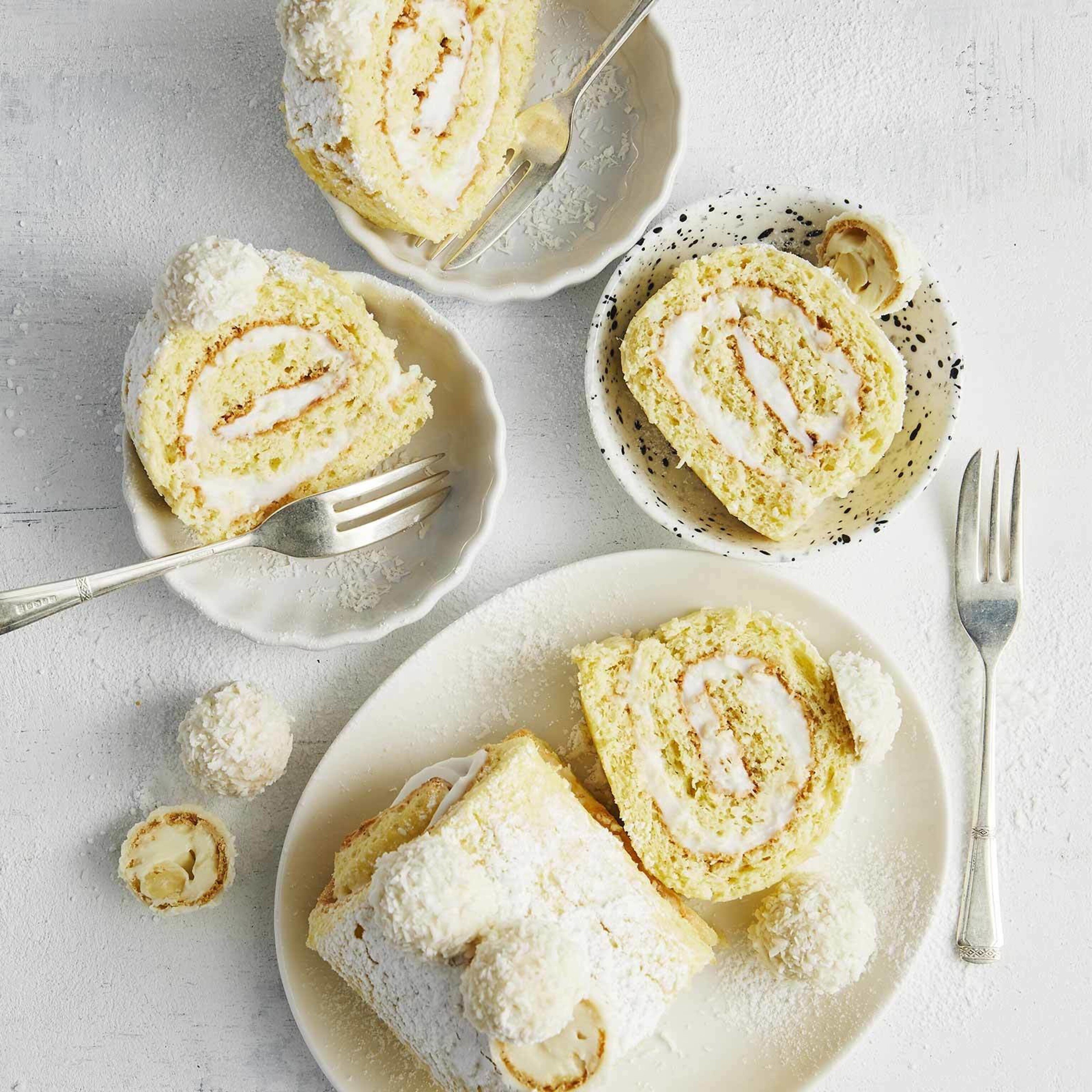 Biscuit roulé coco