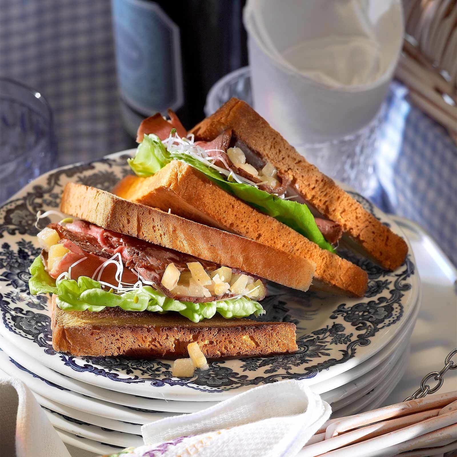 Roastbeef-Sandwich