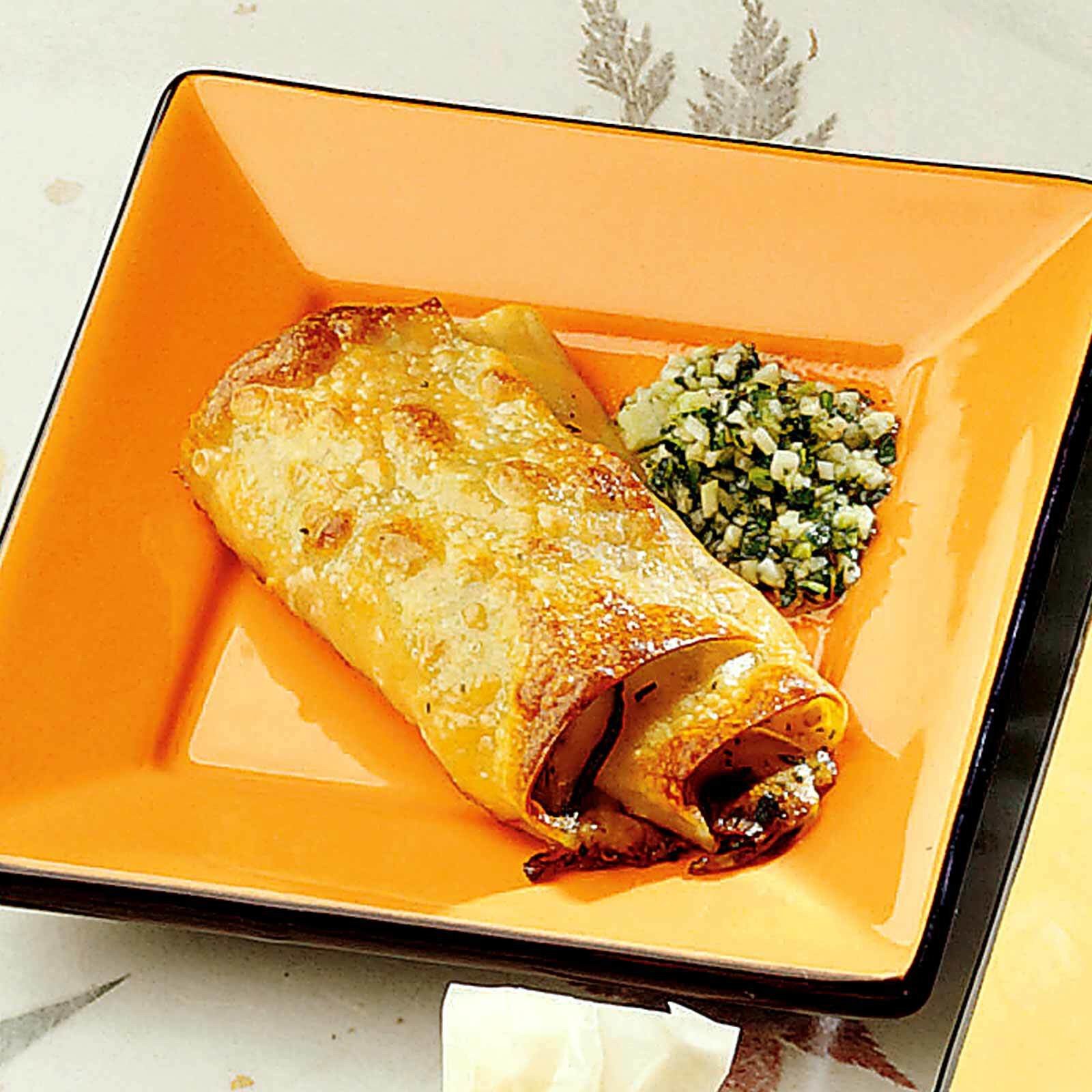Pasta-Gemüse-Röllchen
