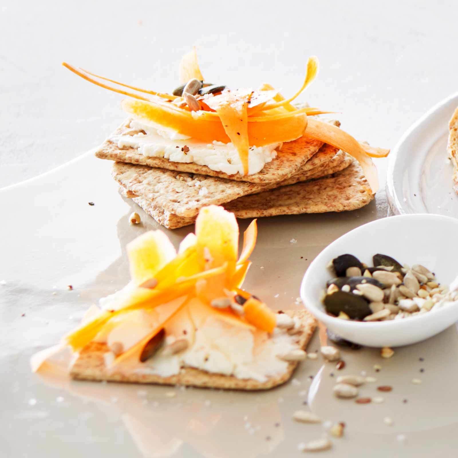 Frischkäse-Cracker