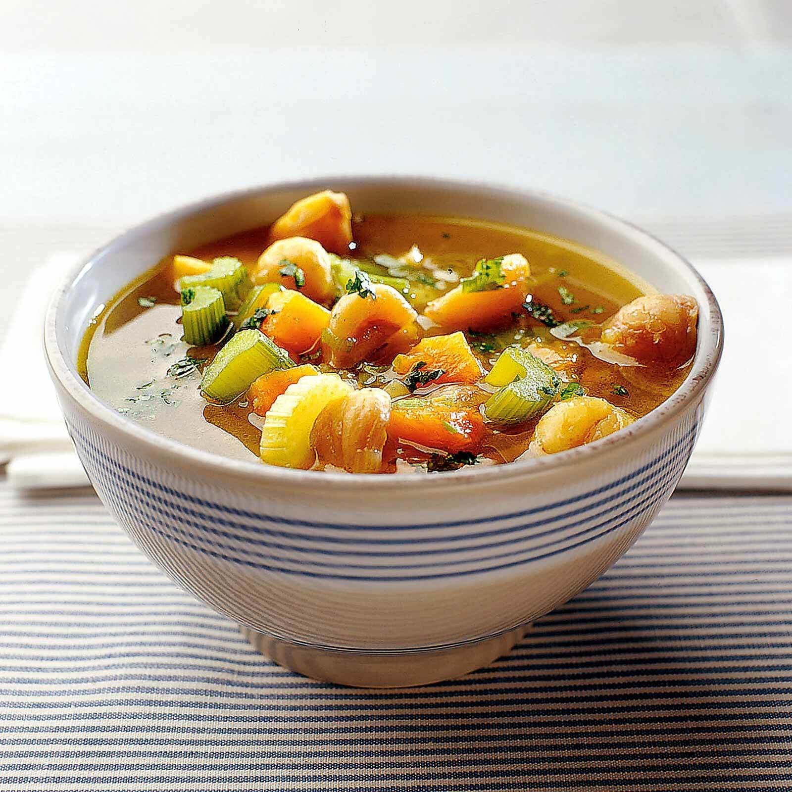 Minestrone potiron-châtaignes