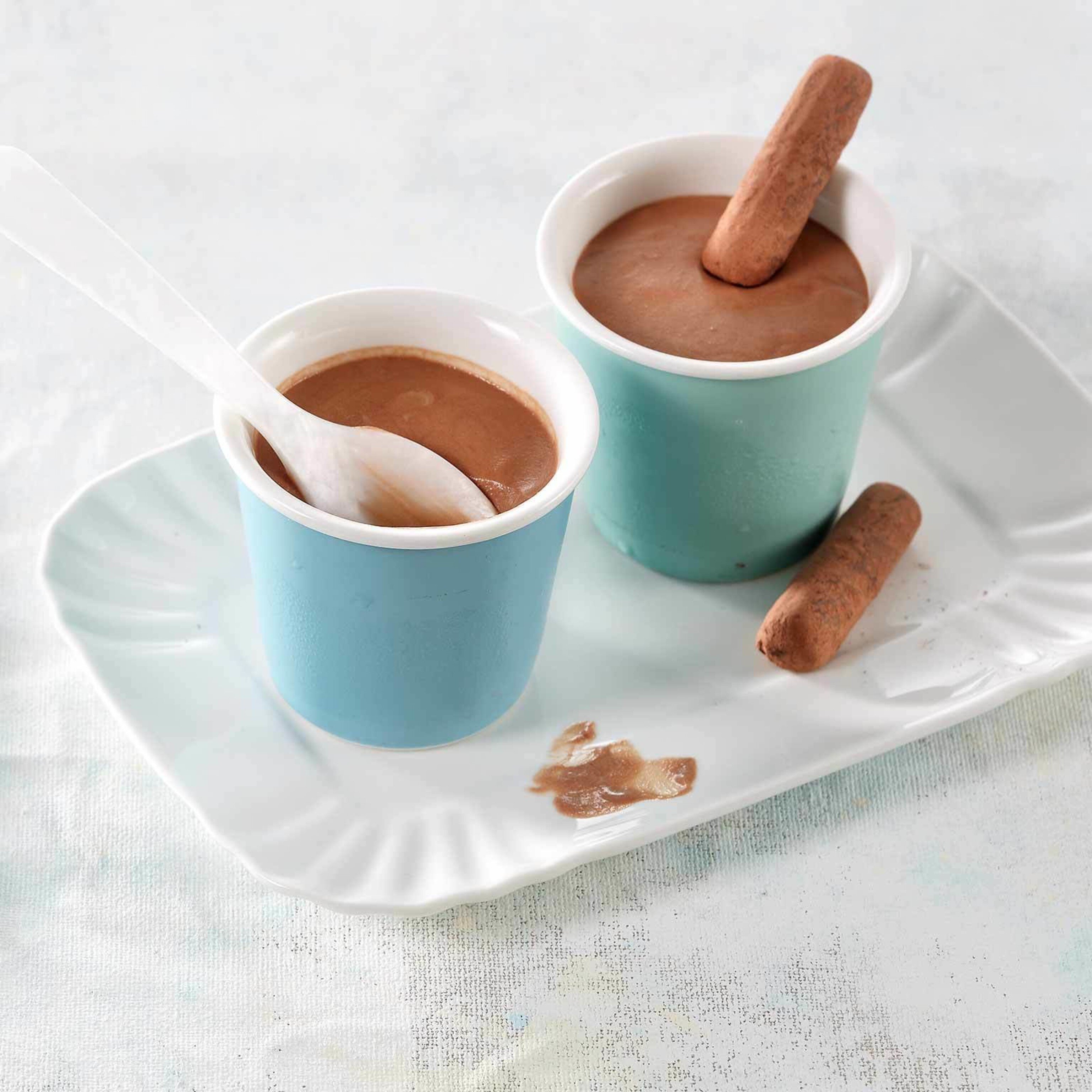 Mousse au chocolat au kirsch