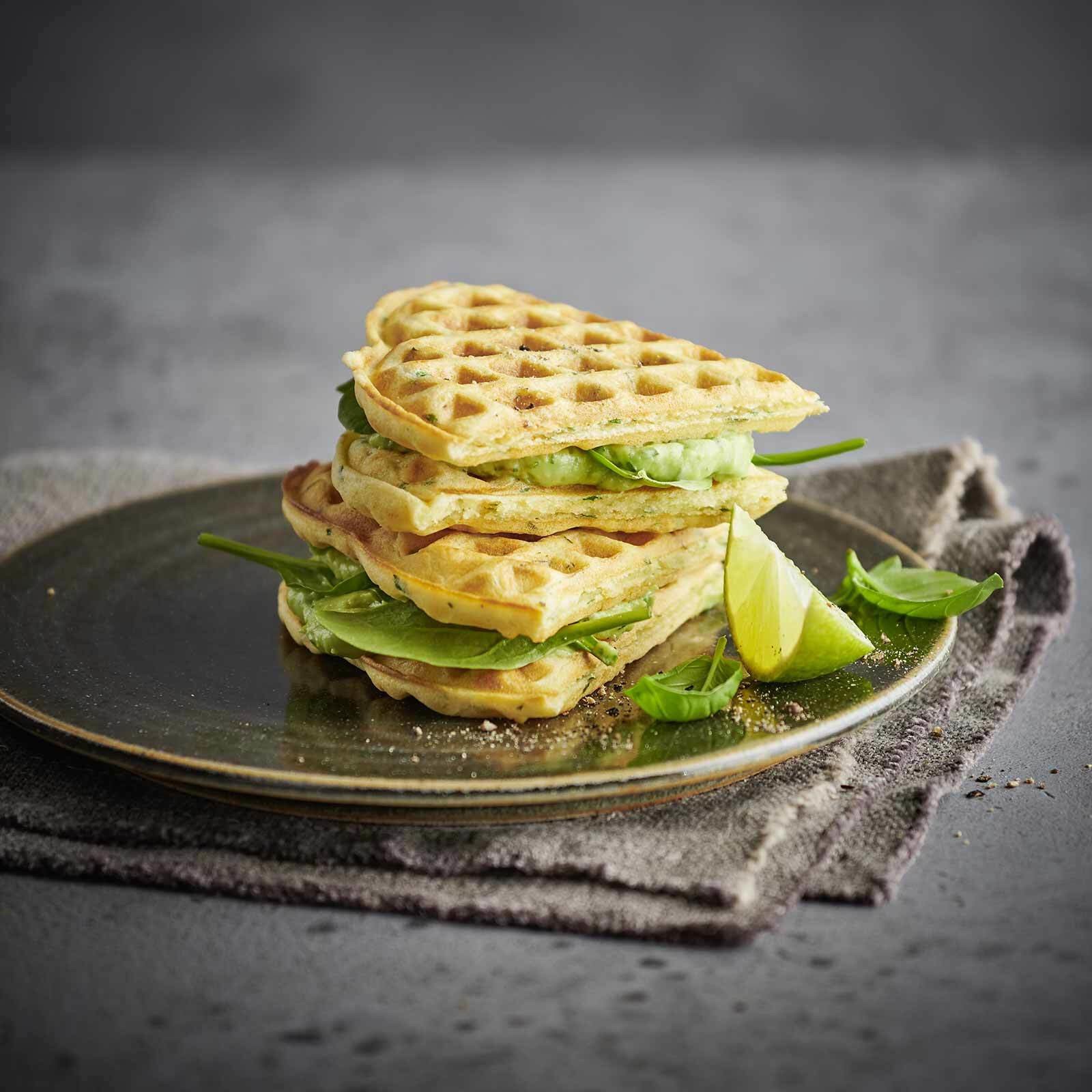 Salzige Waffeln