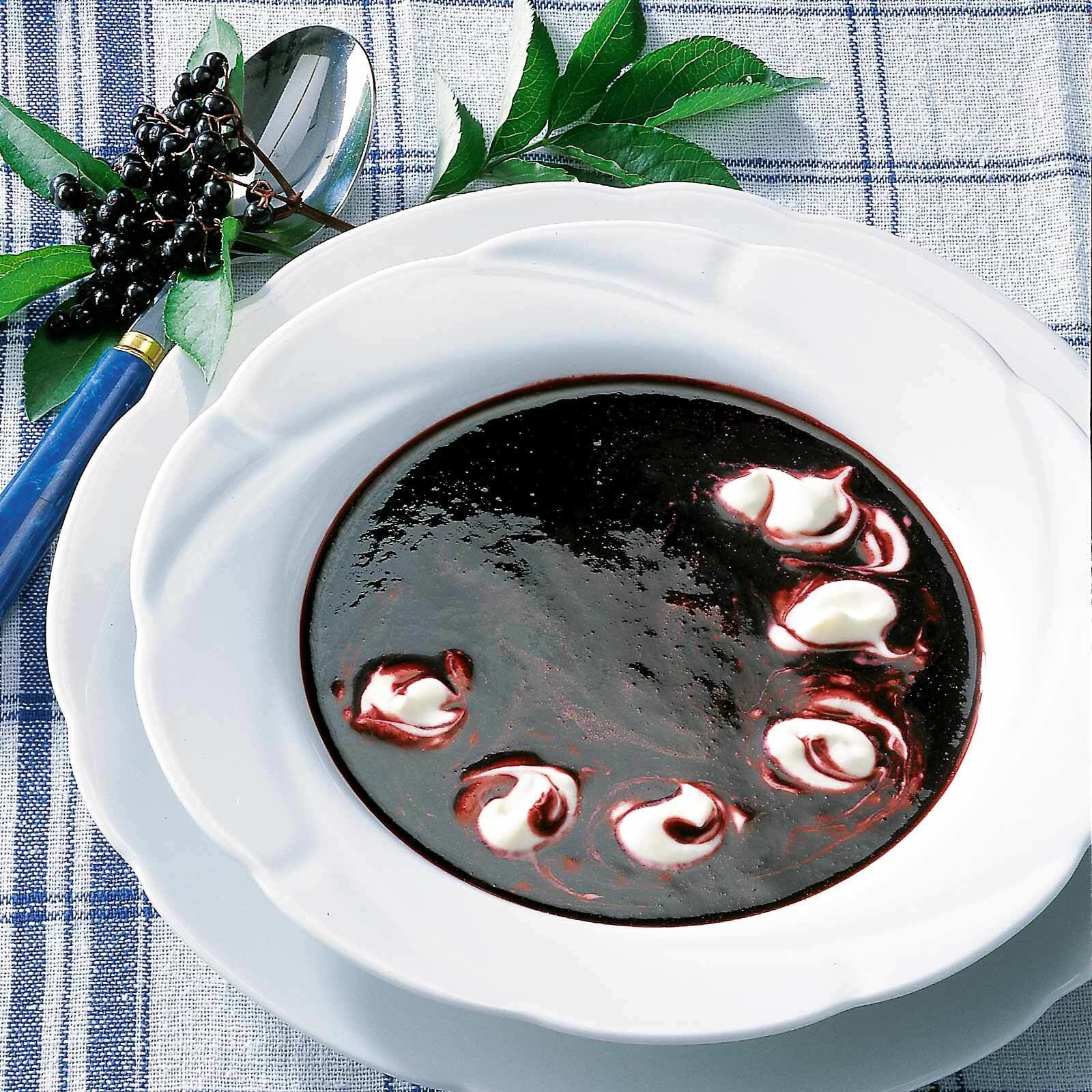 Süsse Holundersuppe