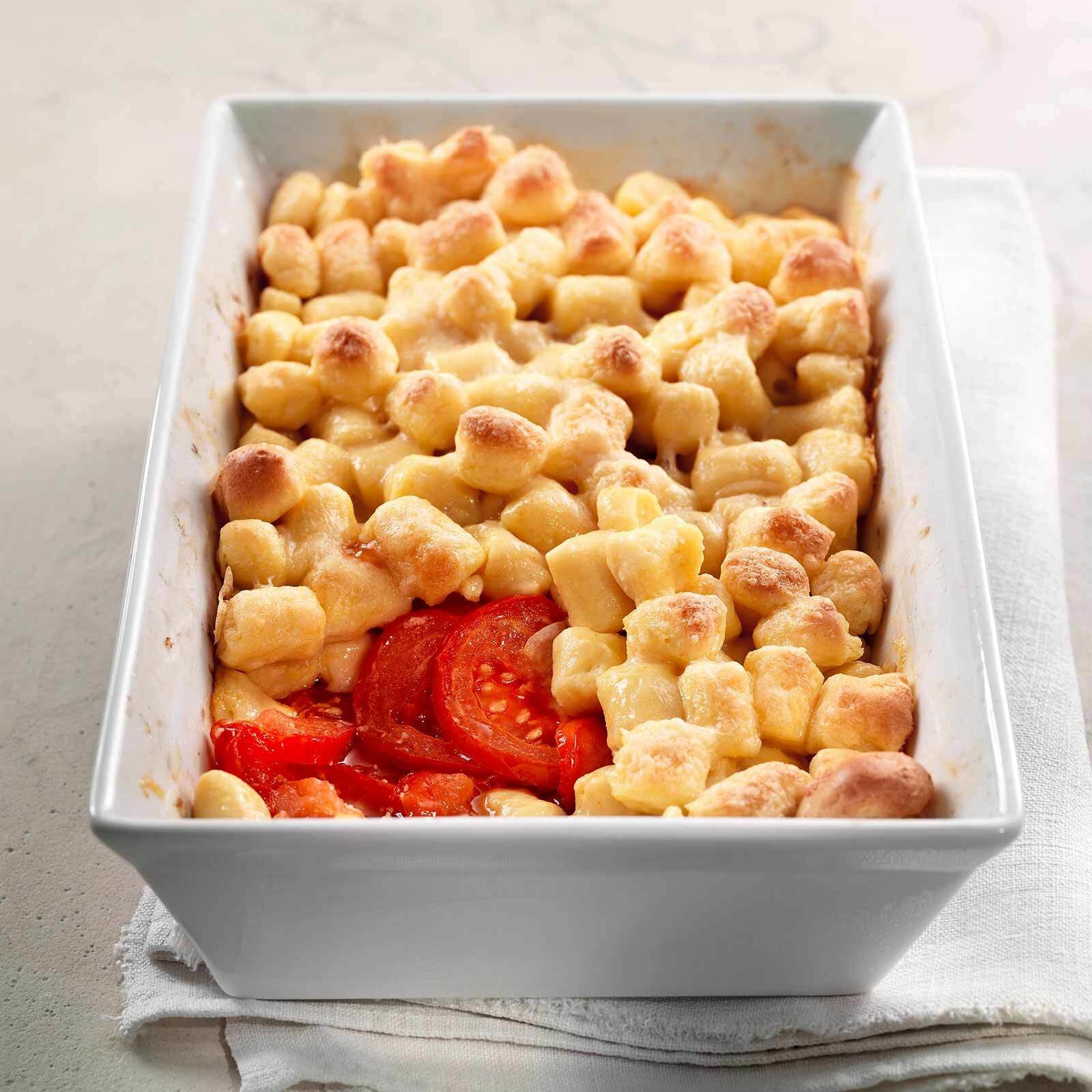 Tomaten-Gnocchi-Gratin