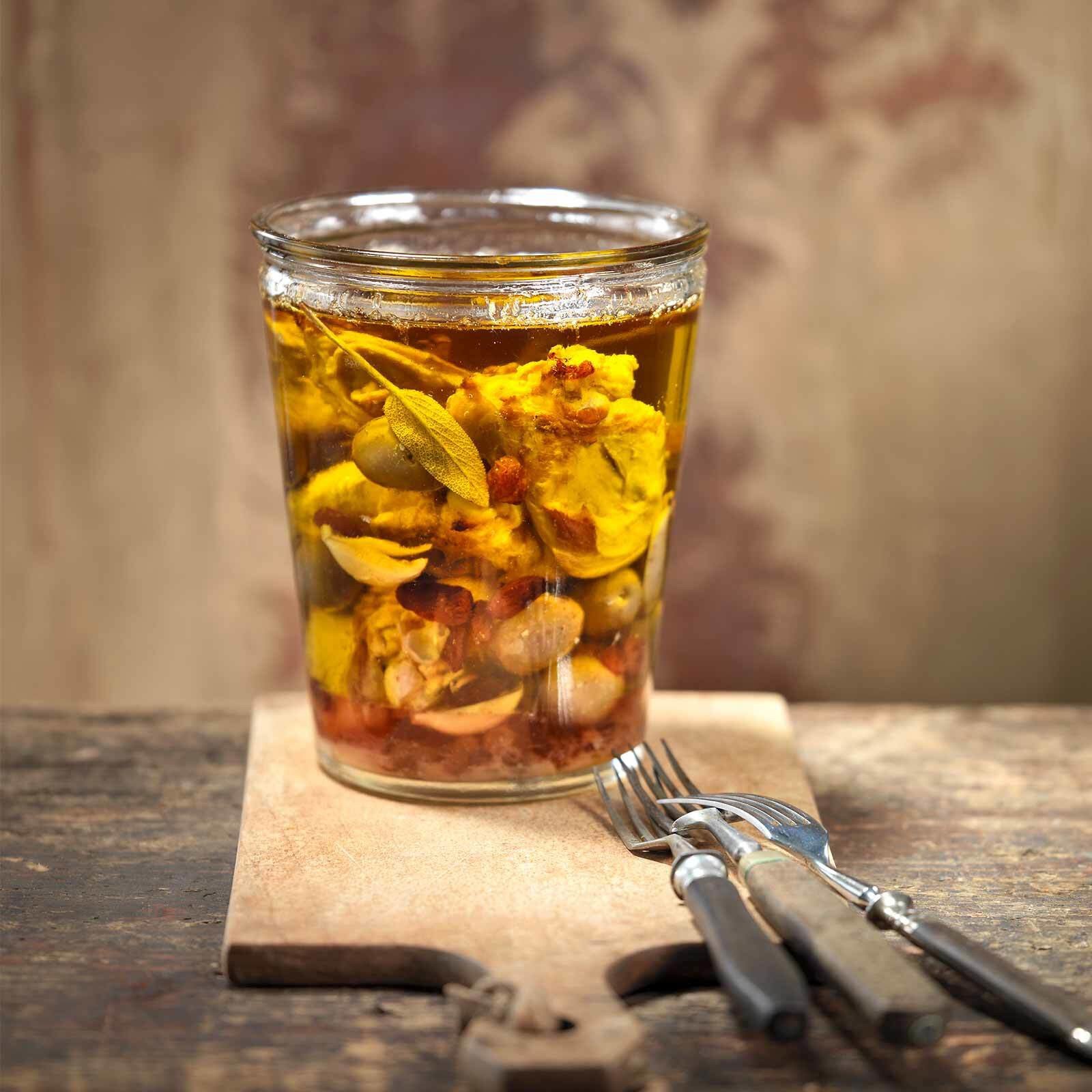 Tendre ragoût de lapin confit