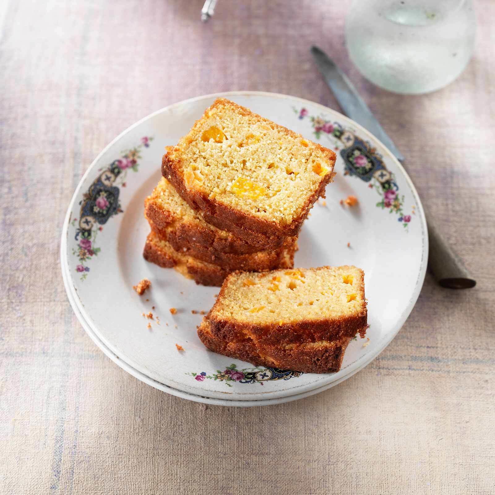 Cake maïs-mandarine