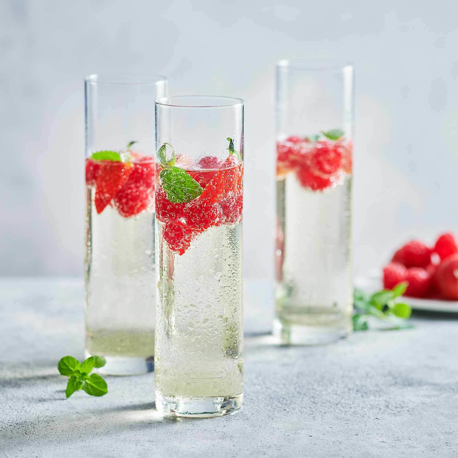 Champagne au sirop de fleurs de sureau