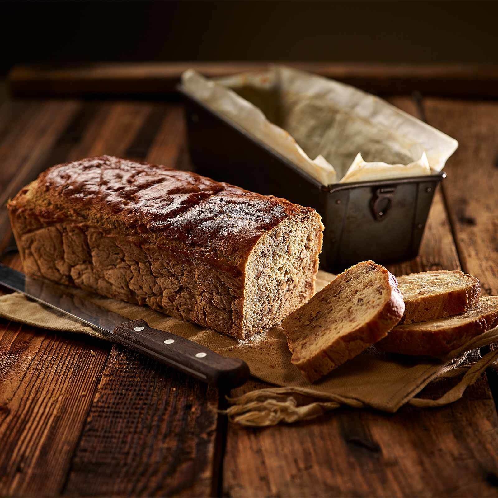 Glutenfreies Nussbrot