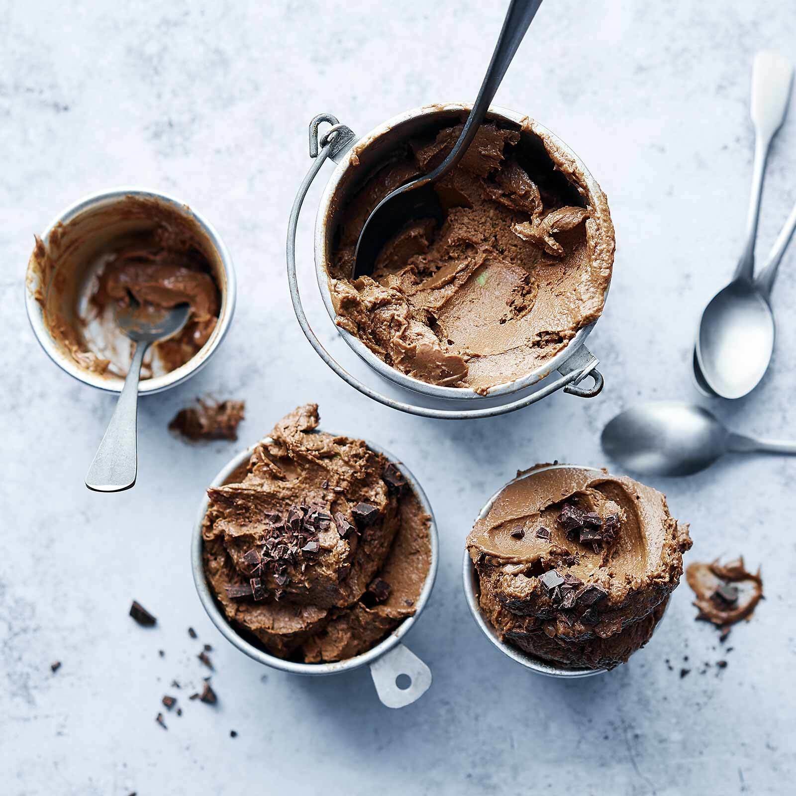 Avocado-Schokolade-Glace