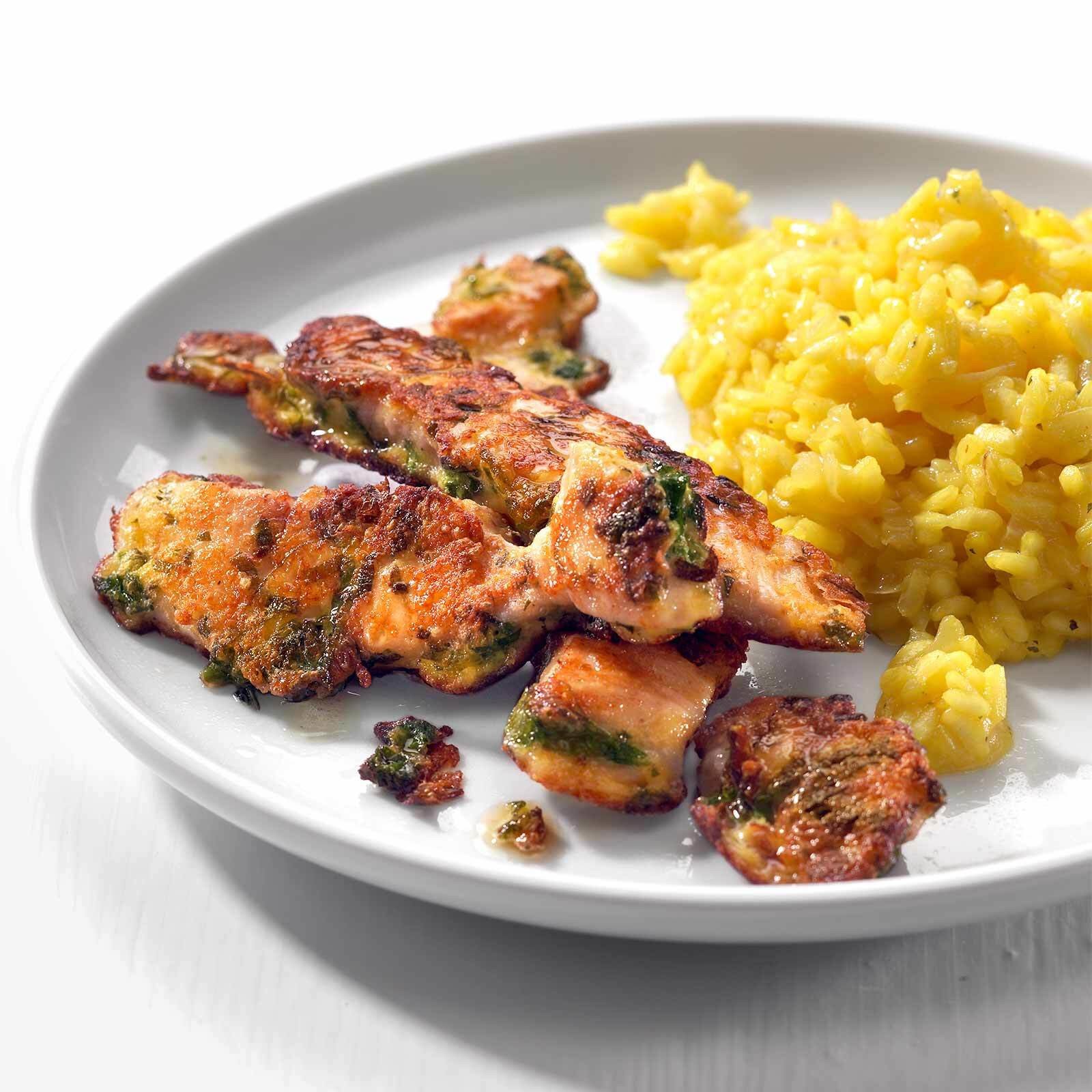Grüne Truten-Piccata