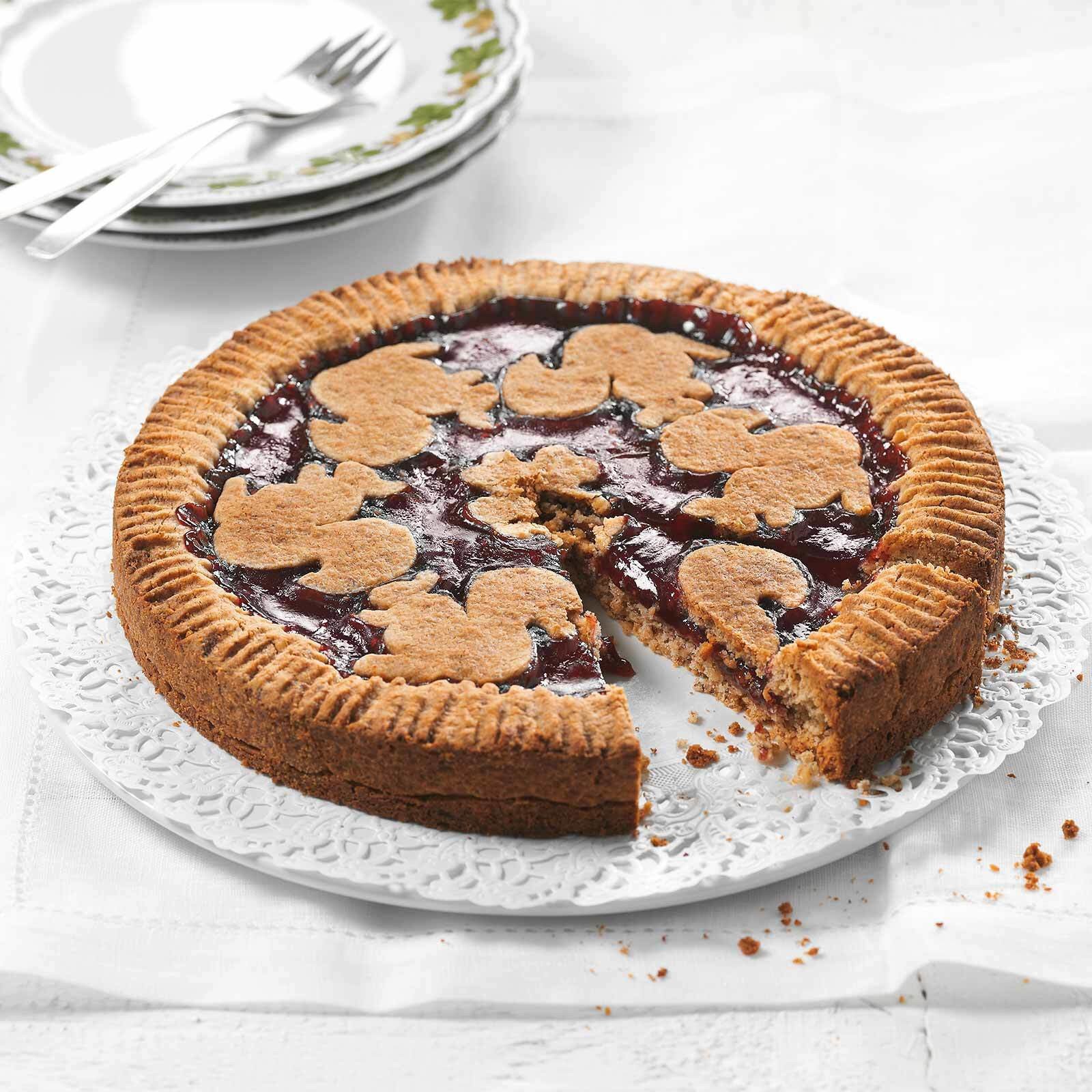 Gâteau de Linz sans gluten