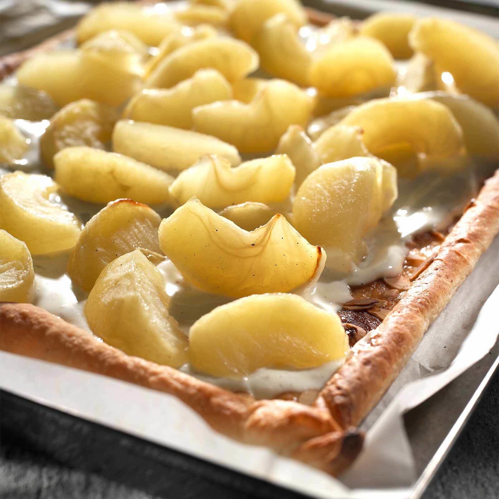 Tarte yogourt-pomme