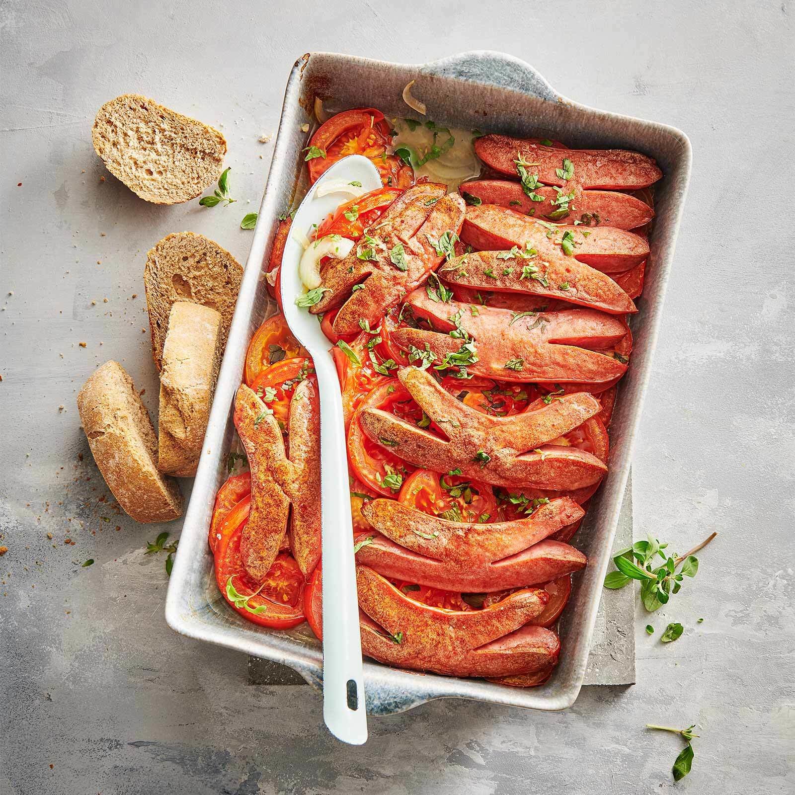 Cervelas al gusto italiano